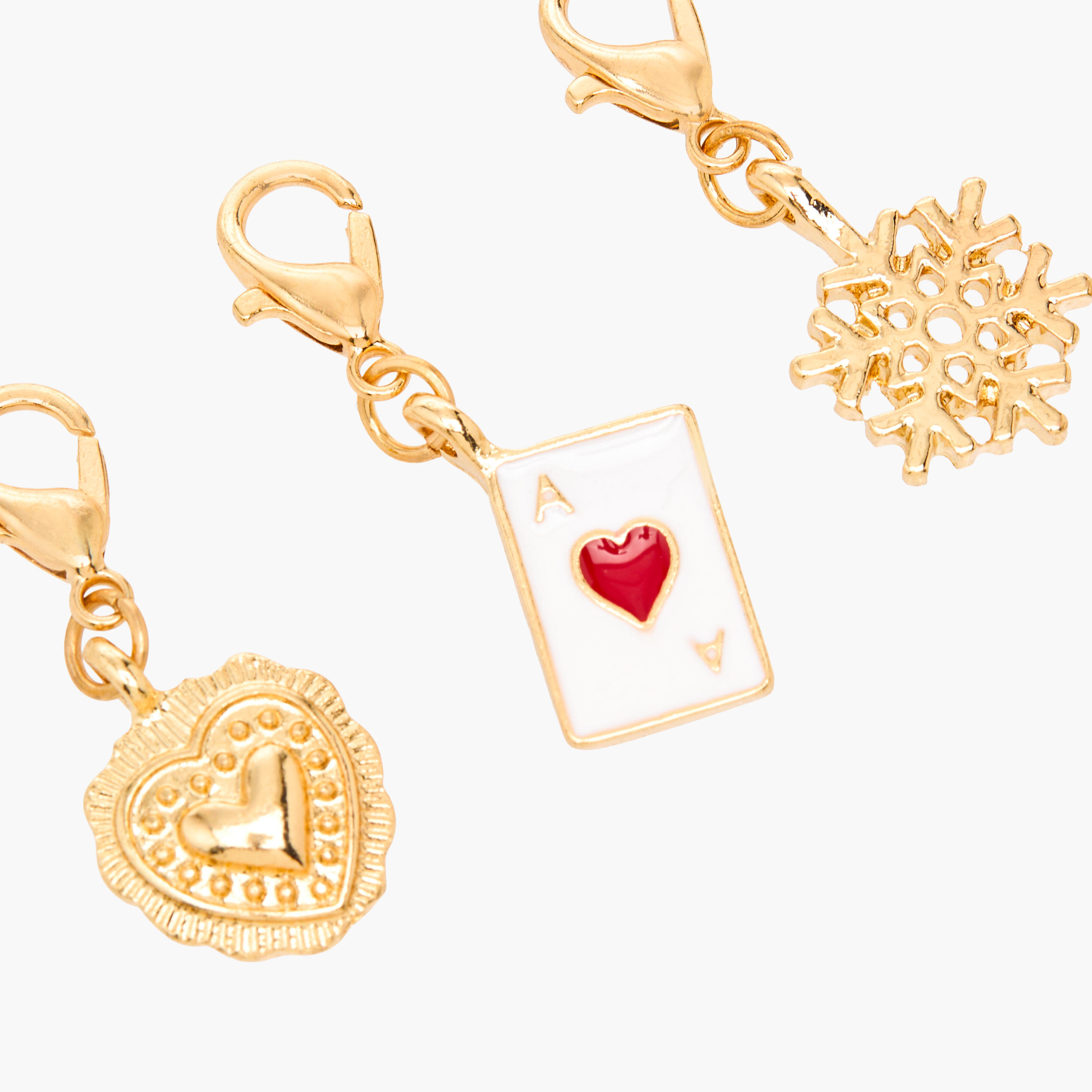 دلايات بلون ذهبي ومشبك لوبستر - طقم 3 قطع-women-watchesandjewellery-jewellery-necklacesandpendants-image-6