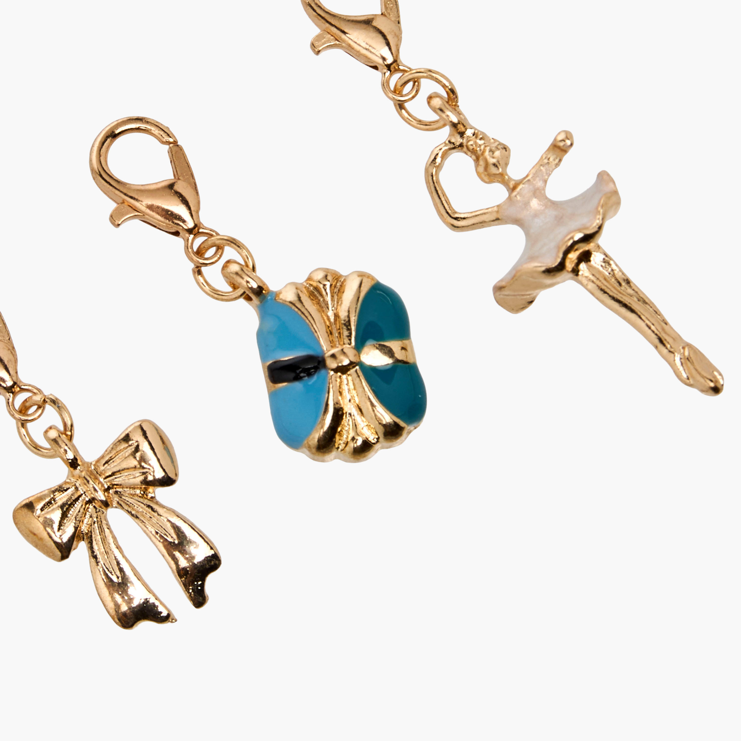 Set of 3 - Gold Tone Charm with Lobster Clasp-women-watchesandjewellery-jewellery-necklacesandpendants-image-5