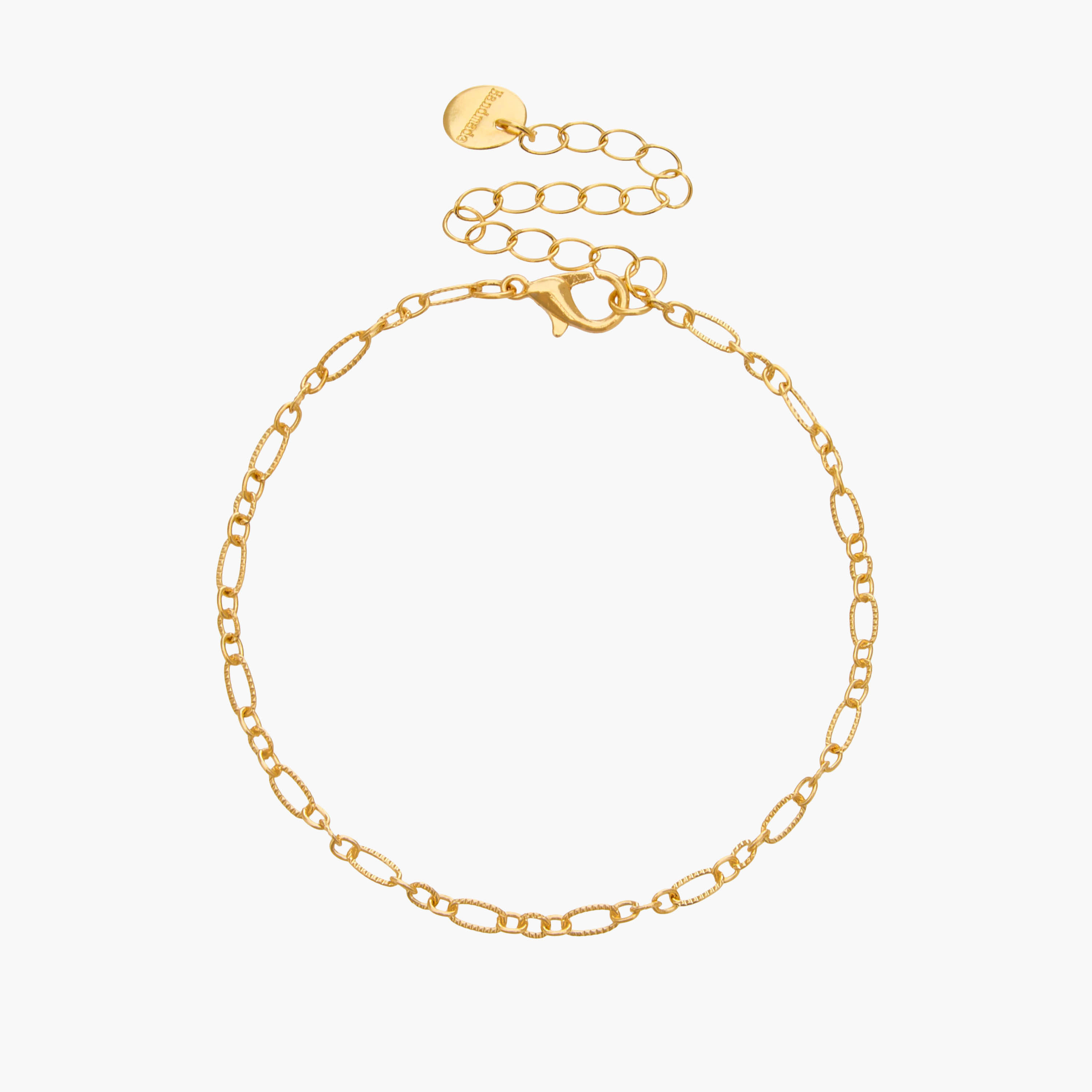 Gold Tone Linked Chain Bracelet-women-watchesandjewellery-jewellery-banglesandbracelets-image-2