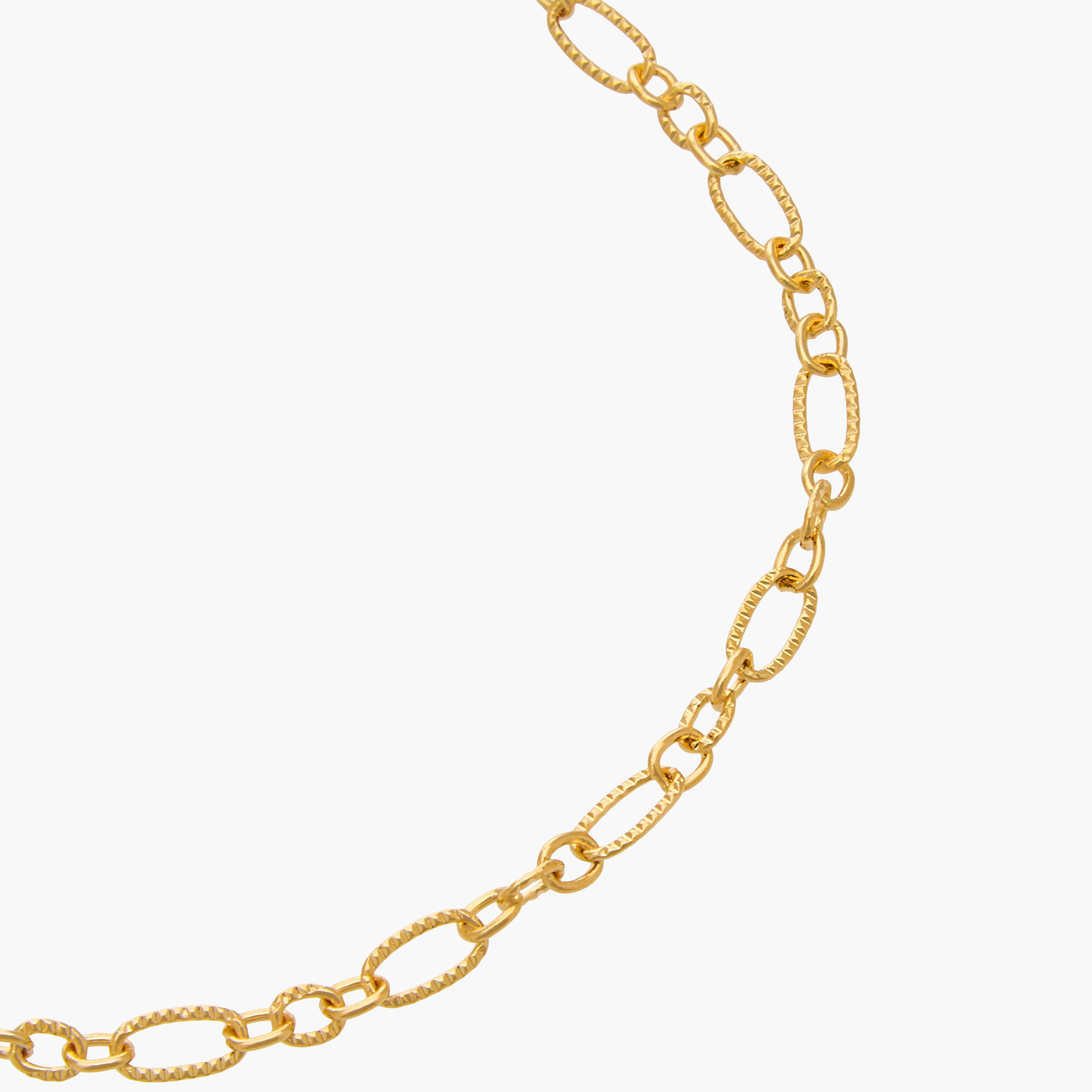 Gold Tone Linked Chain Bracelet-women-watchesandjewellery-jewellery-banglesandbracelets-image-4