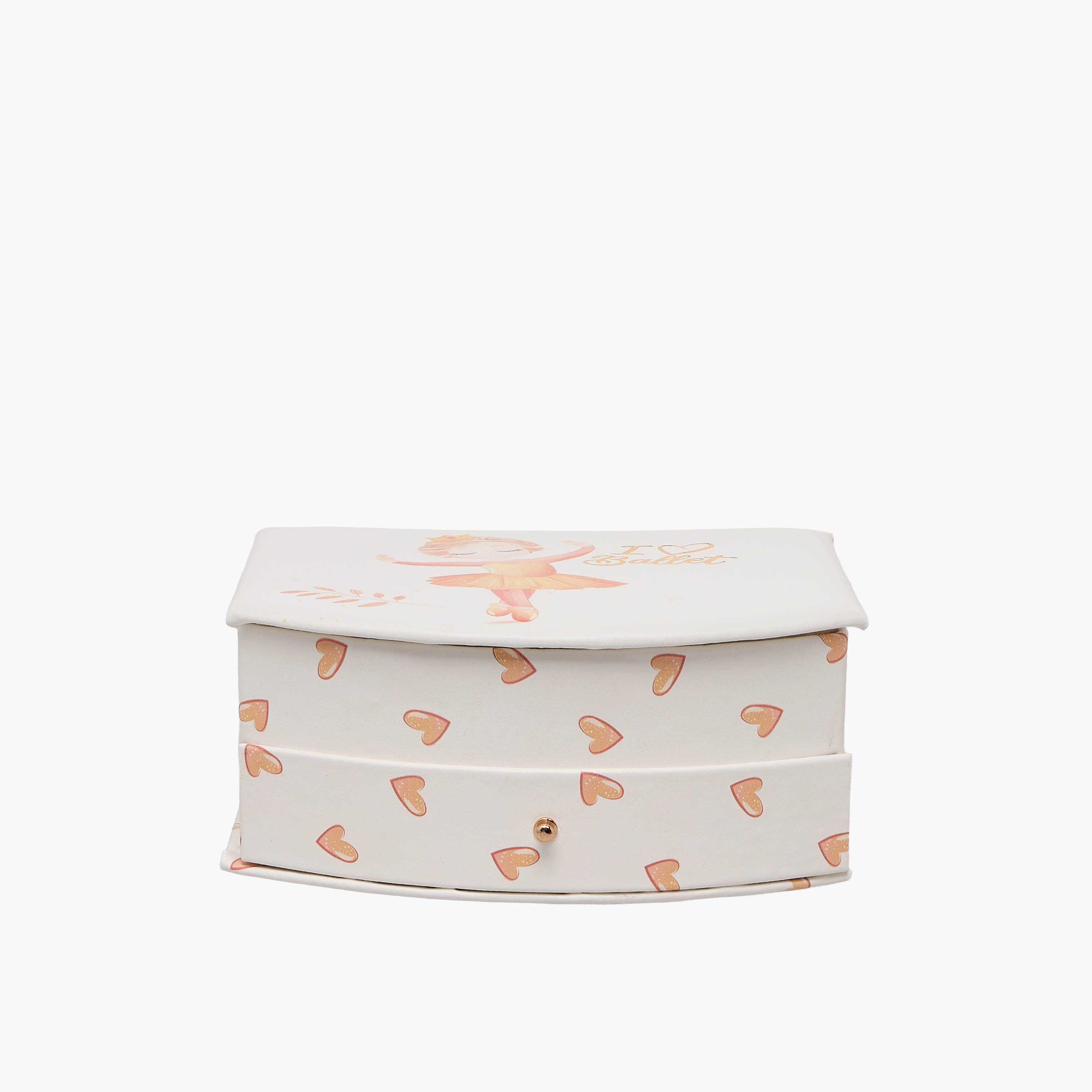 Findz Jewellery Organizer with Ballerina Print - 21x17 cms-women-watchesandjewellery-jewellery-storage-image-1