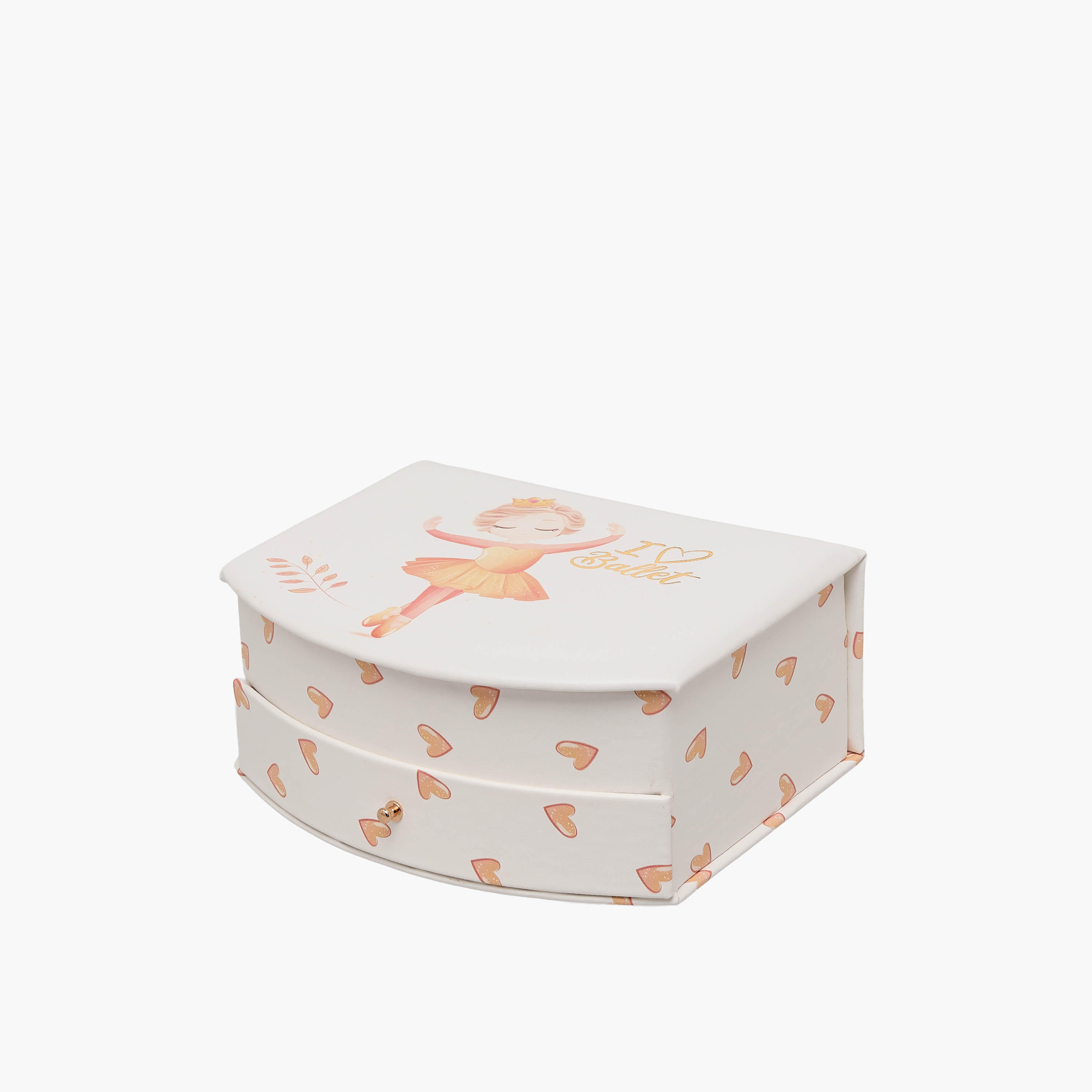 Findz Jewellery Organizer with Ballerina Print - 21x17 cms-women-watchesandjewellery-jewellery-storage-image-2