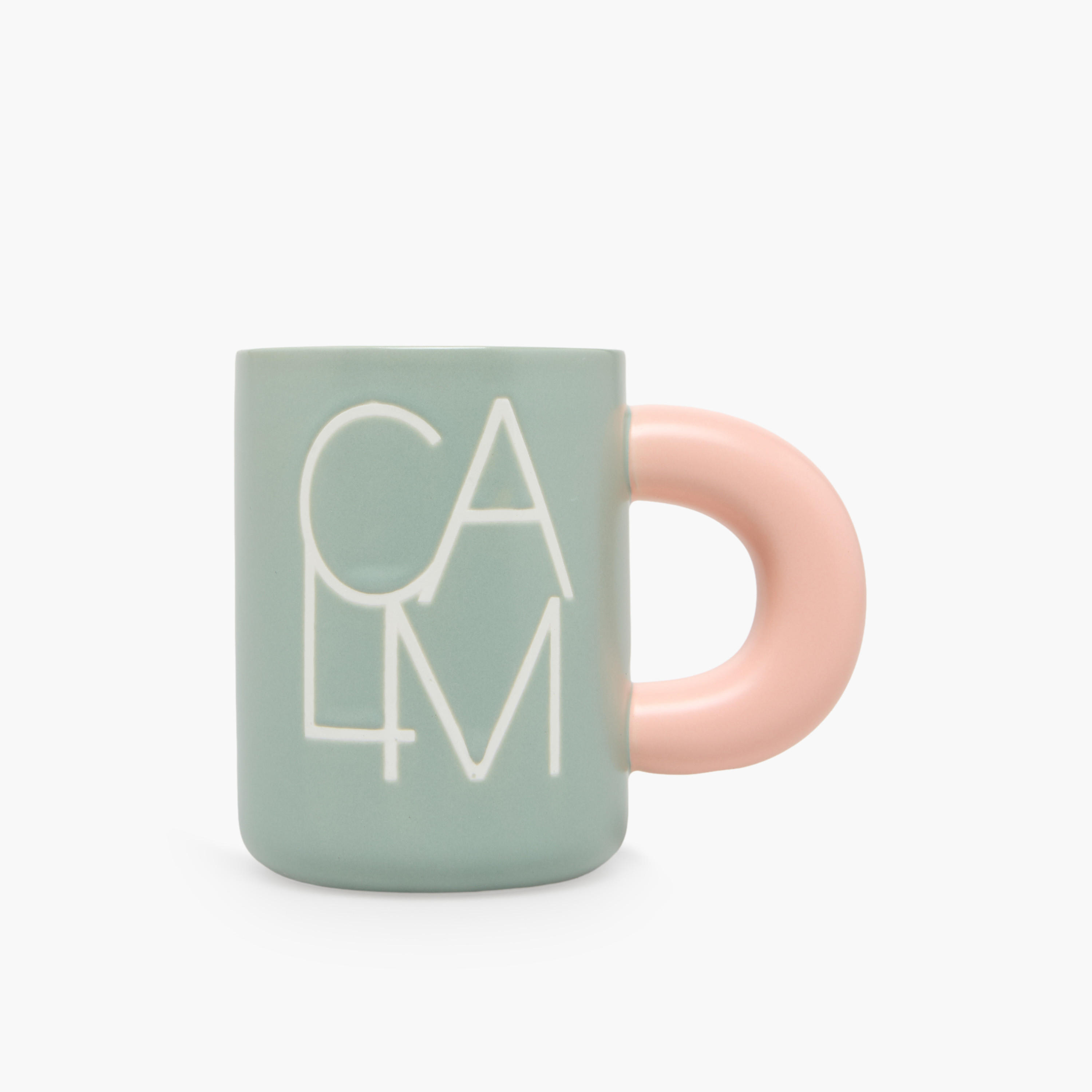 Calm Print New Bone China Mug with Handle - 400 ml-household-dining-teaandcoffee-mugsandcups-image-5