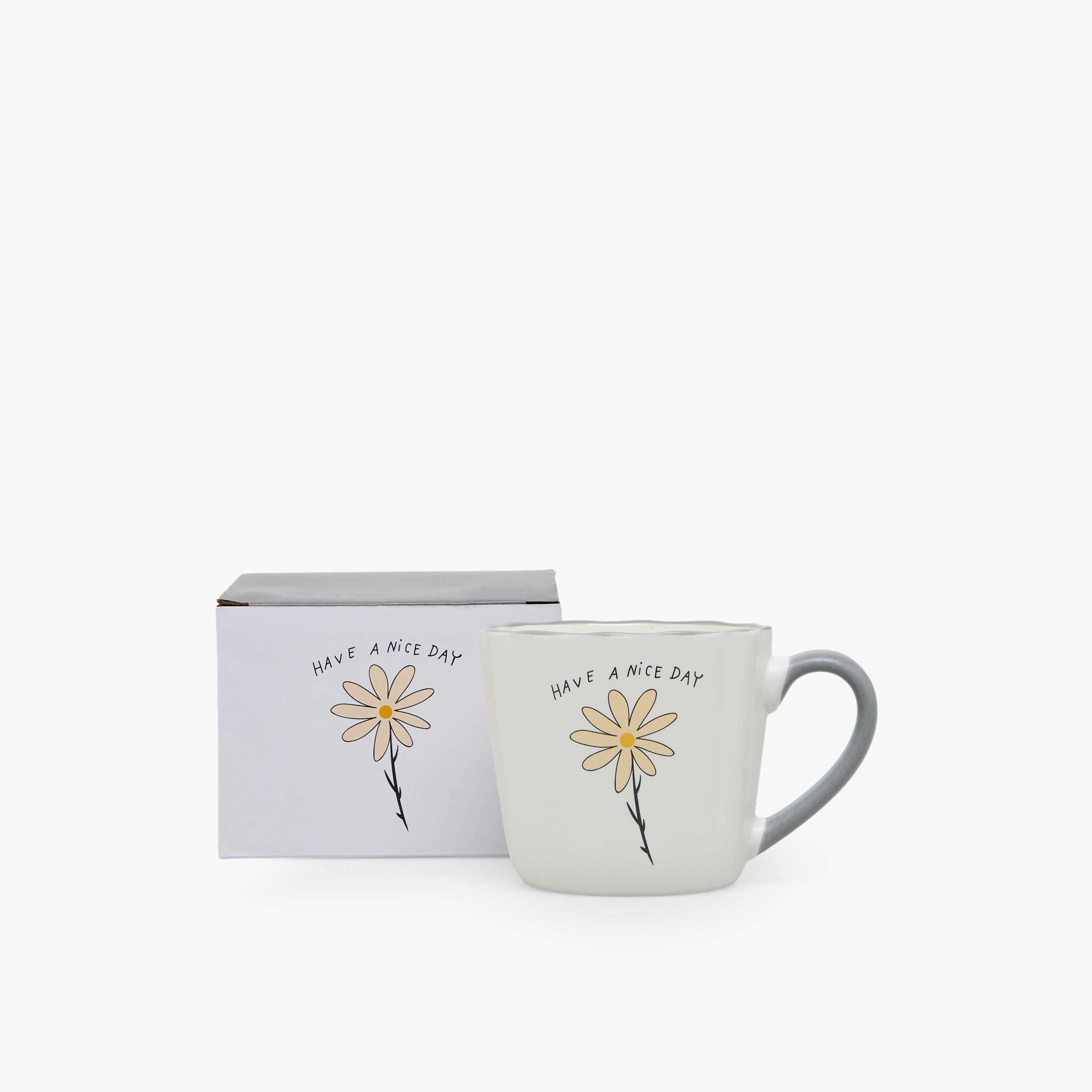 Slogan Print Bone China Mug - 370 ml-household-dining-teaandcoffee-mugsandcups-image-1