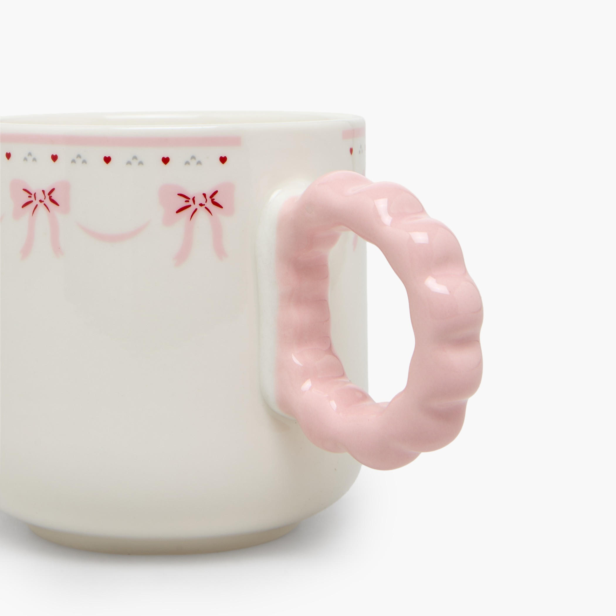Bow Print New Bone China Mug with Handle - 325 ml-household-dining-teaandcoffee-mugsandcups-image-3
