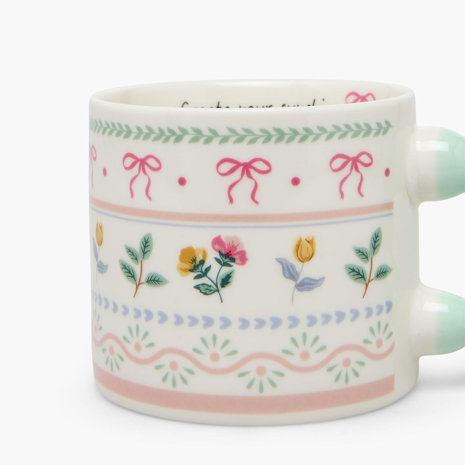 Floral Print New Bone China Mug with Handle - 355 ml-household-dining-teaandcoffee-mugsandcups-image-4