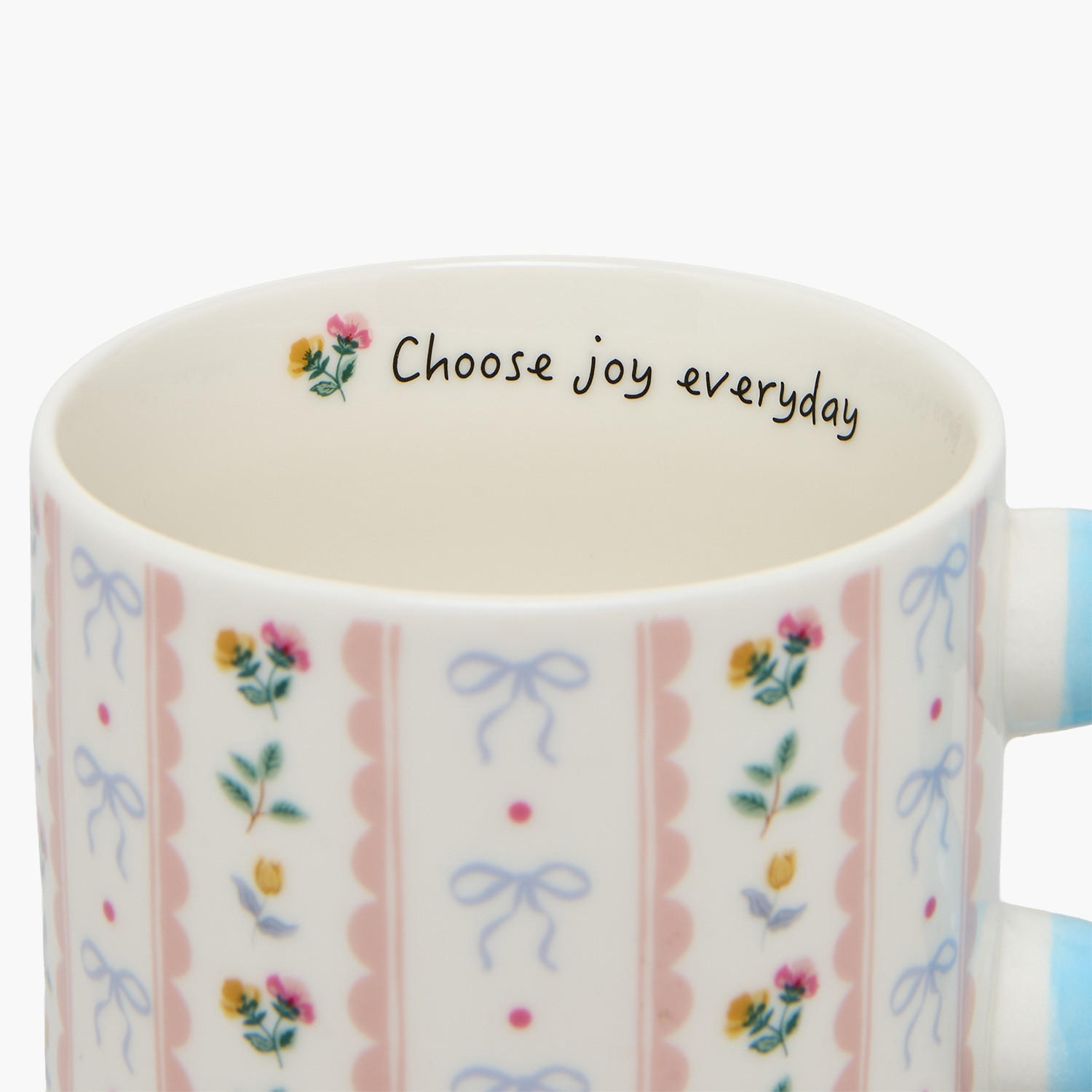 Floral and Bow Print New Bone China Mug with Handle - 355 ml-household-dining-teaandcoffee-mugsandcups-image-5