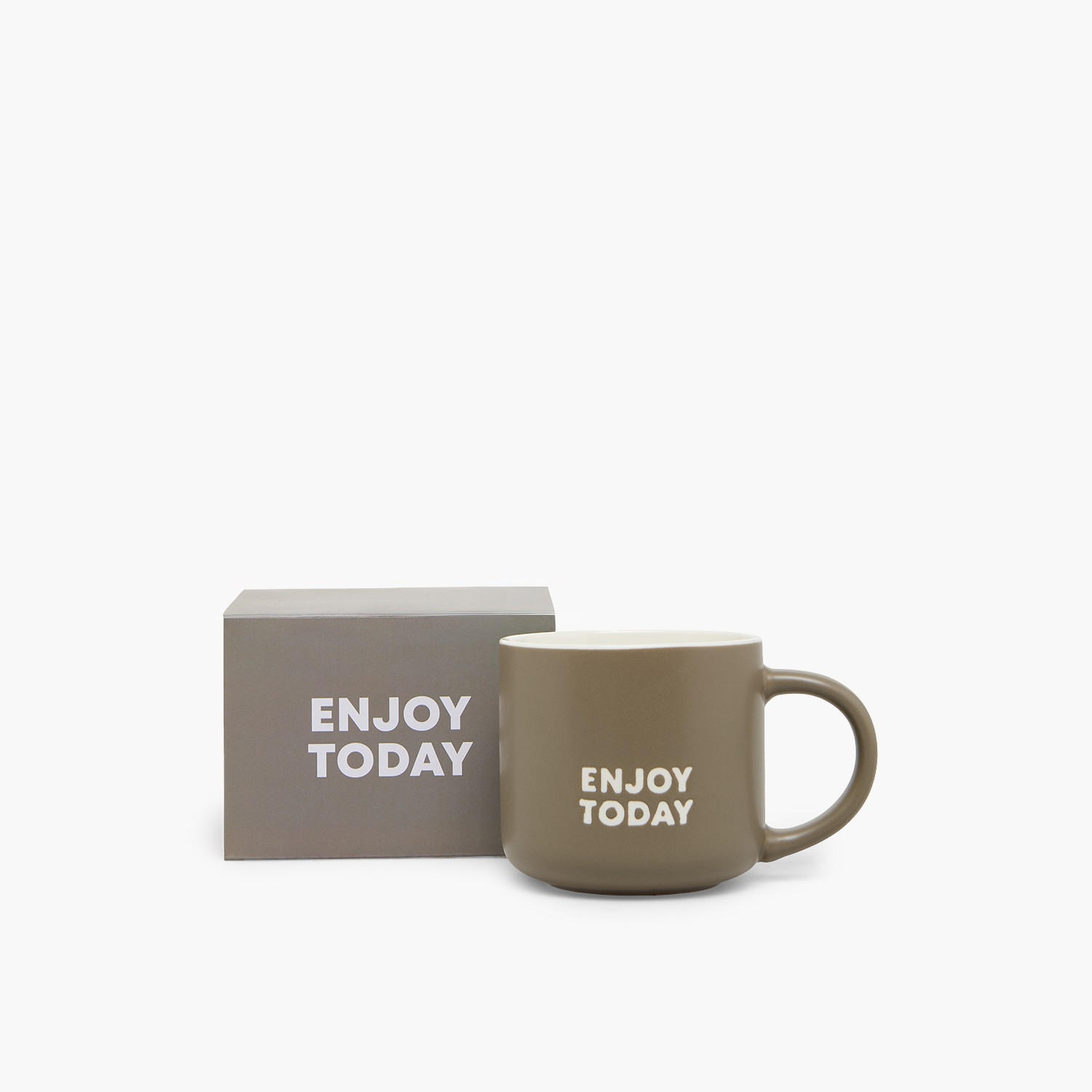 Slogan Print Bone China Mug with Handle - 340 ml-household-dining-teaandcoffee-mugsandcups-image-1