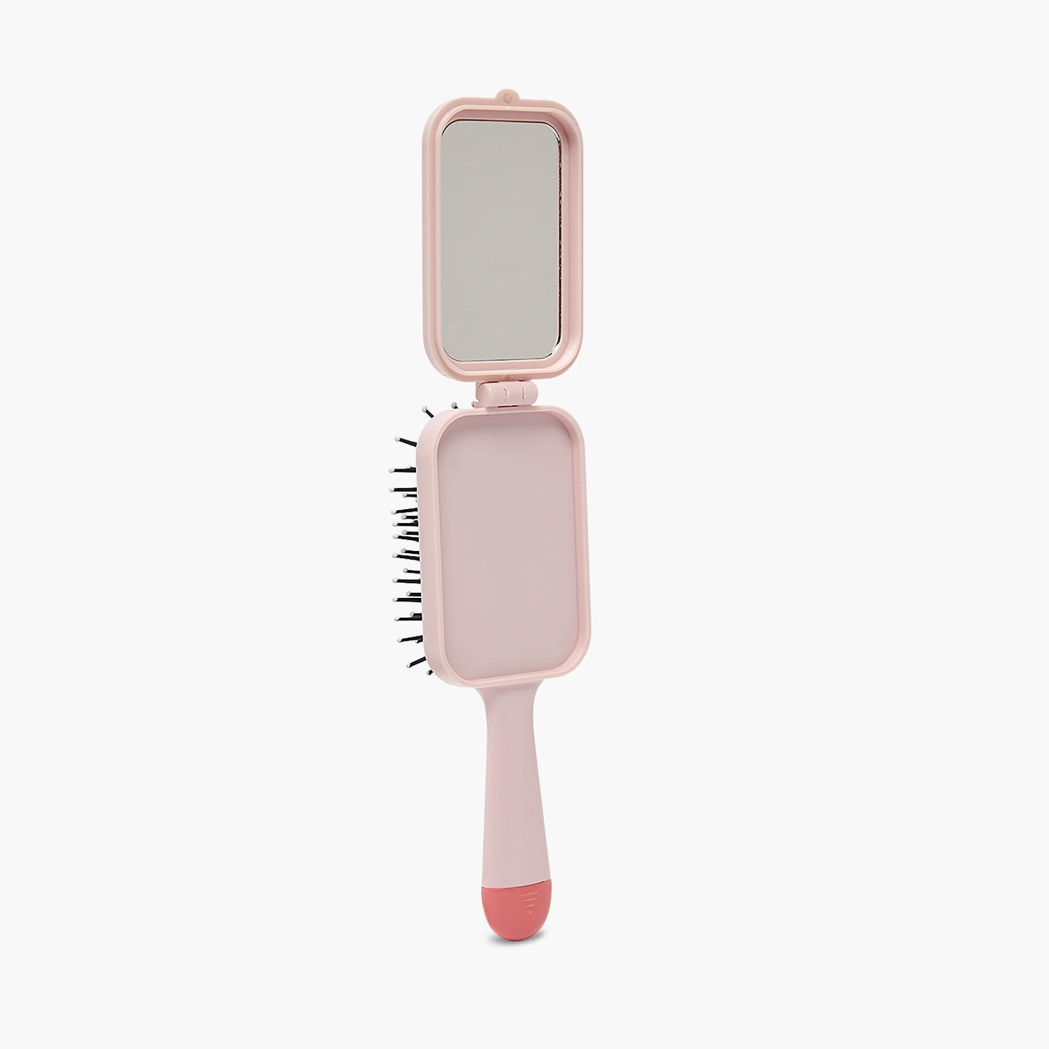 Findz Cat Print Paddle Hairbrush with Mirror-women-hairaccessories-brushesandcombs-image-2