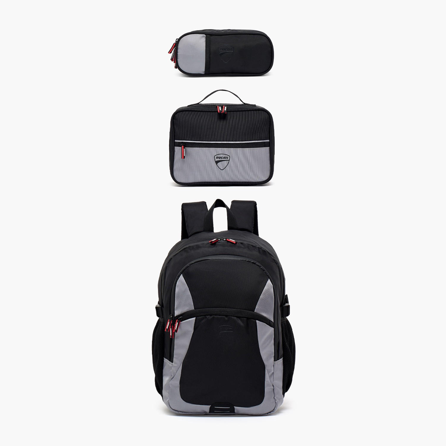 Ducati Colourblock Backpack for Boys 8-13 Years with Adjustable Shoulder Straps - 18 inches-school-bagsandbackpacks-backpacks-image-10