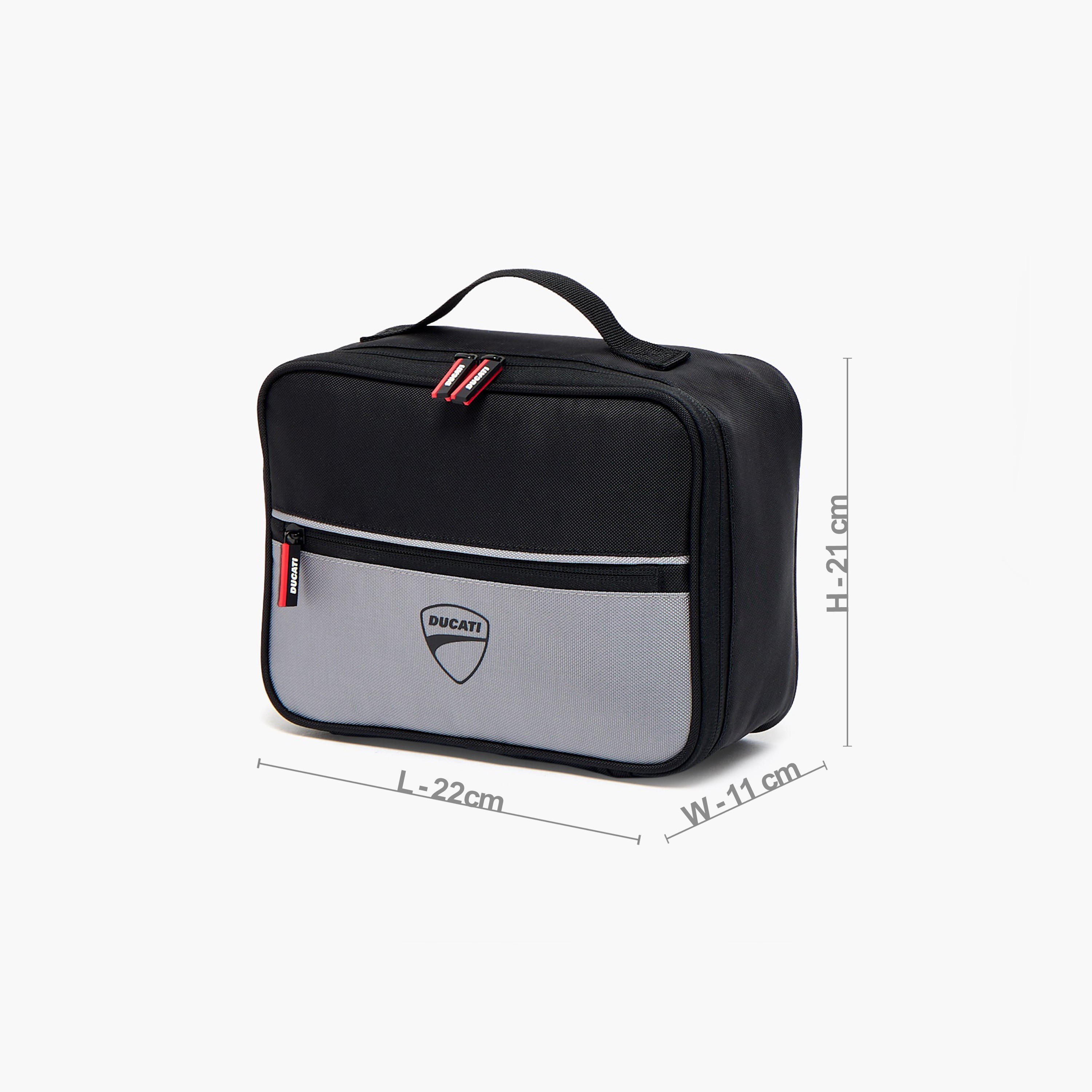 Ducati Colourblock Lunch Bag for Boys 8-13 Years with Dual Zippers - 5 L-school-lunchessentials-lunchbags-image-8
