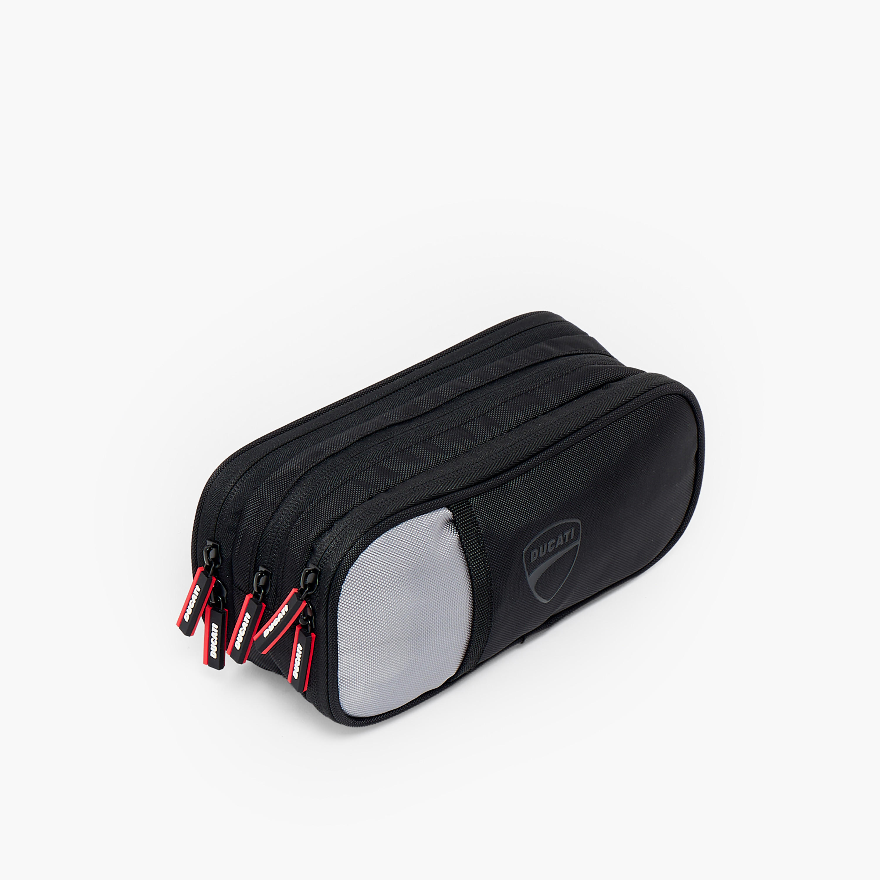 Ducati Colourblock Pencil Pouch with 3 Compartments-school-stationery-pencilcases-image-3