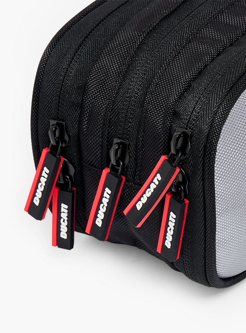 Ducati Colourblock Pencil Pouch with 3 Compartments-school-stationery-pencilcases-image-6