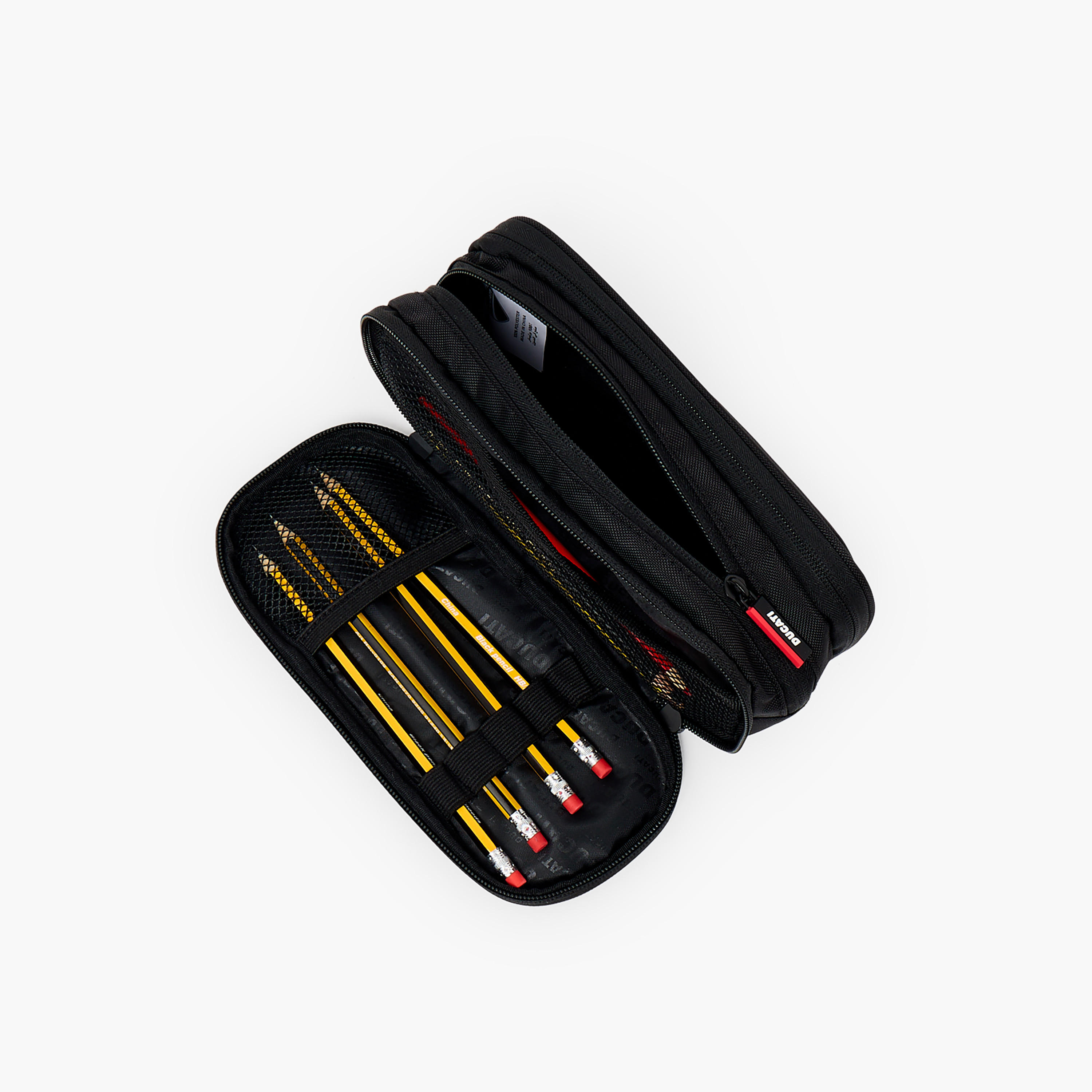 Ducati Colourblock Pencil Pouch with 3 Compartments-school-stationery-pencilcases-image-8