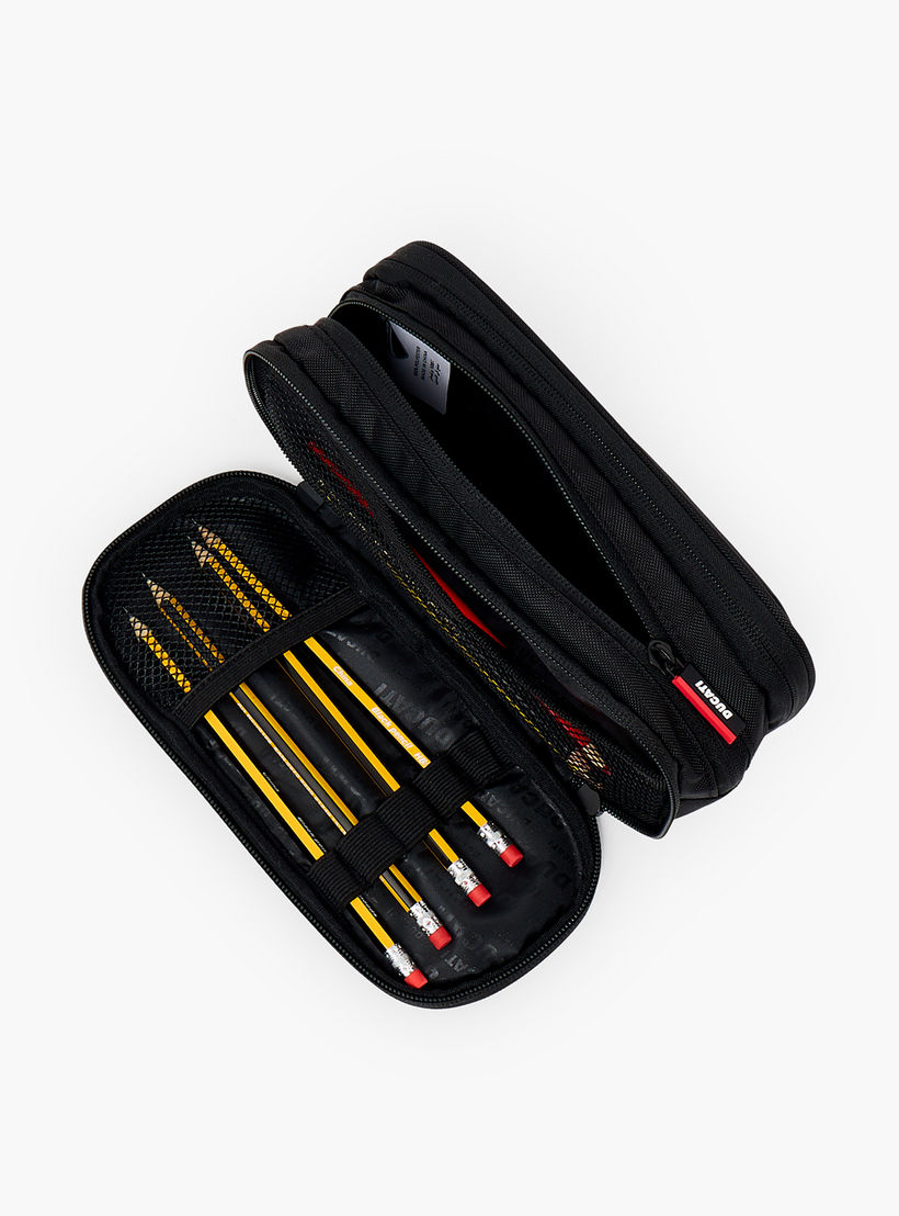 Ducati Colourblock Pencil Pouch with 3 Compartments-school-stationery-pencilcases-image-8