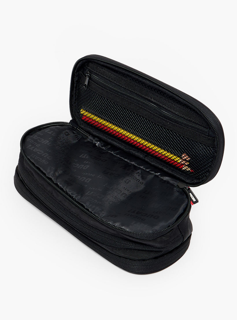 Ducati Colourblock Pencil Pouch with 3 Compartments-school-stationery-pencilcases-image-9