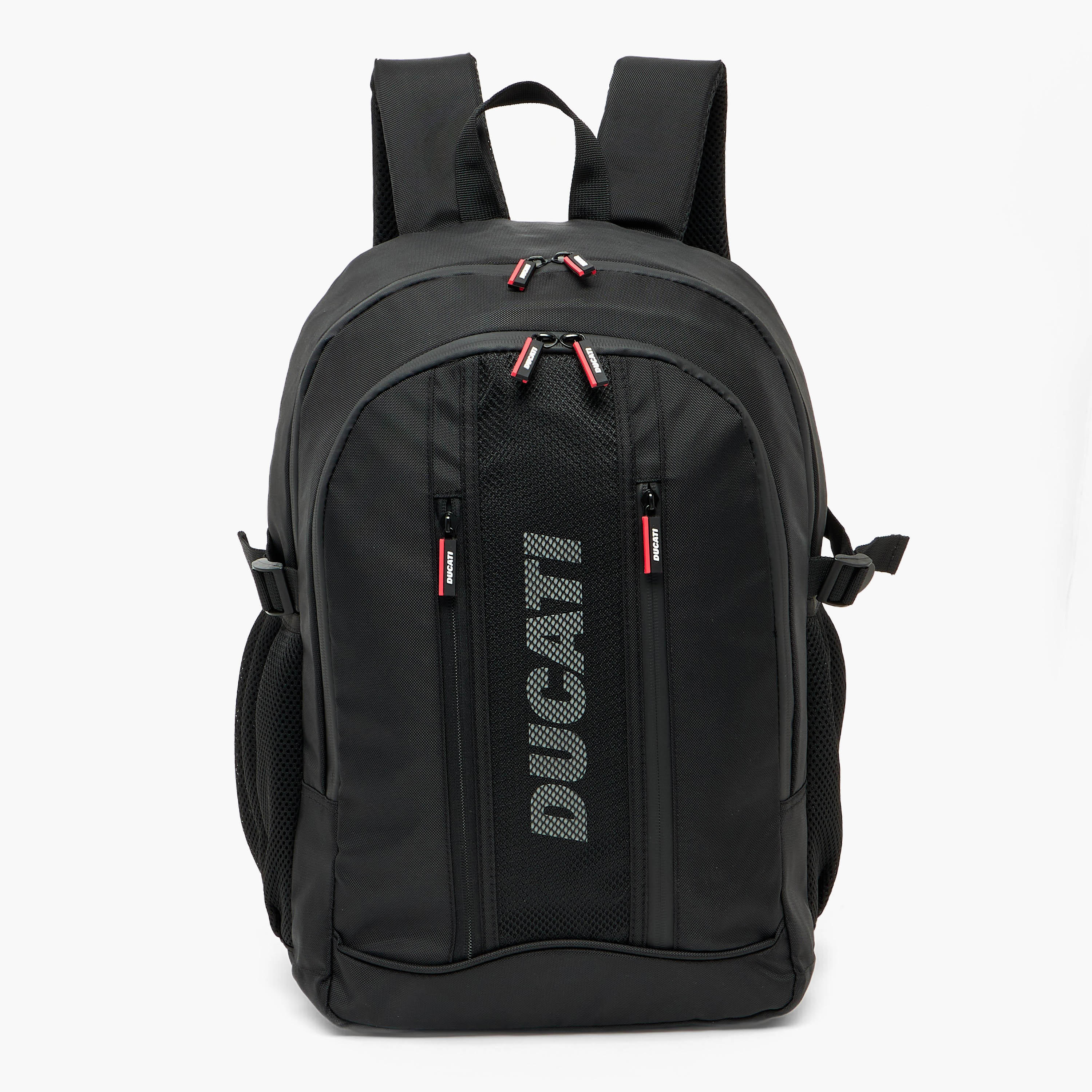 شنطة ظهر بطبعات شعار وأحزمة كتف مبطنة للأولاد 8 - 13 سنة من دوكاتي - 18 بوصة-school-bagsandbackpacks-backpacks-image-1