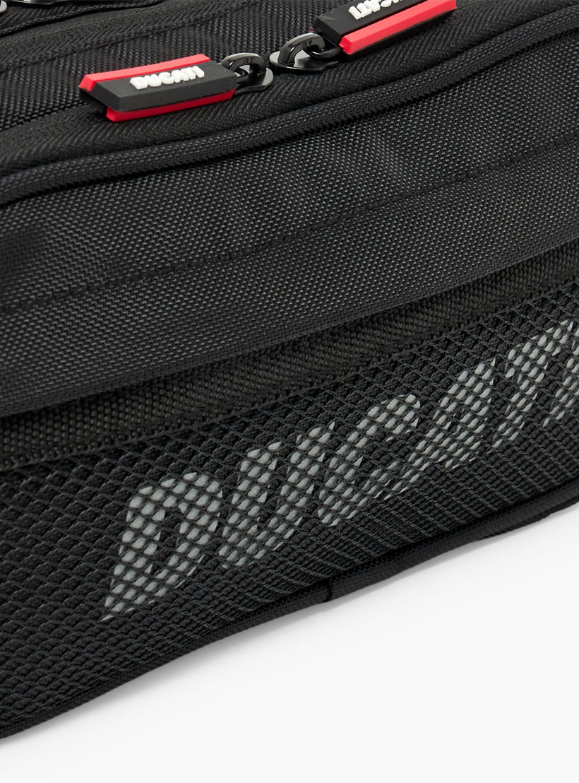 Ducati Logo Print Pencil Pouch with 3 Compartments-school-stationery-pencilcases-image-7