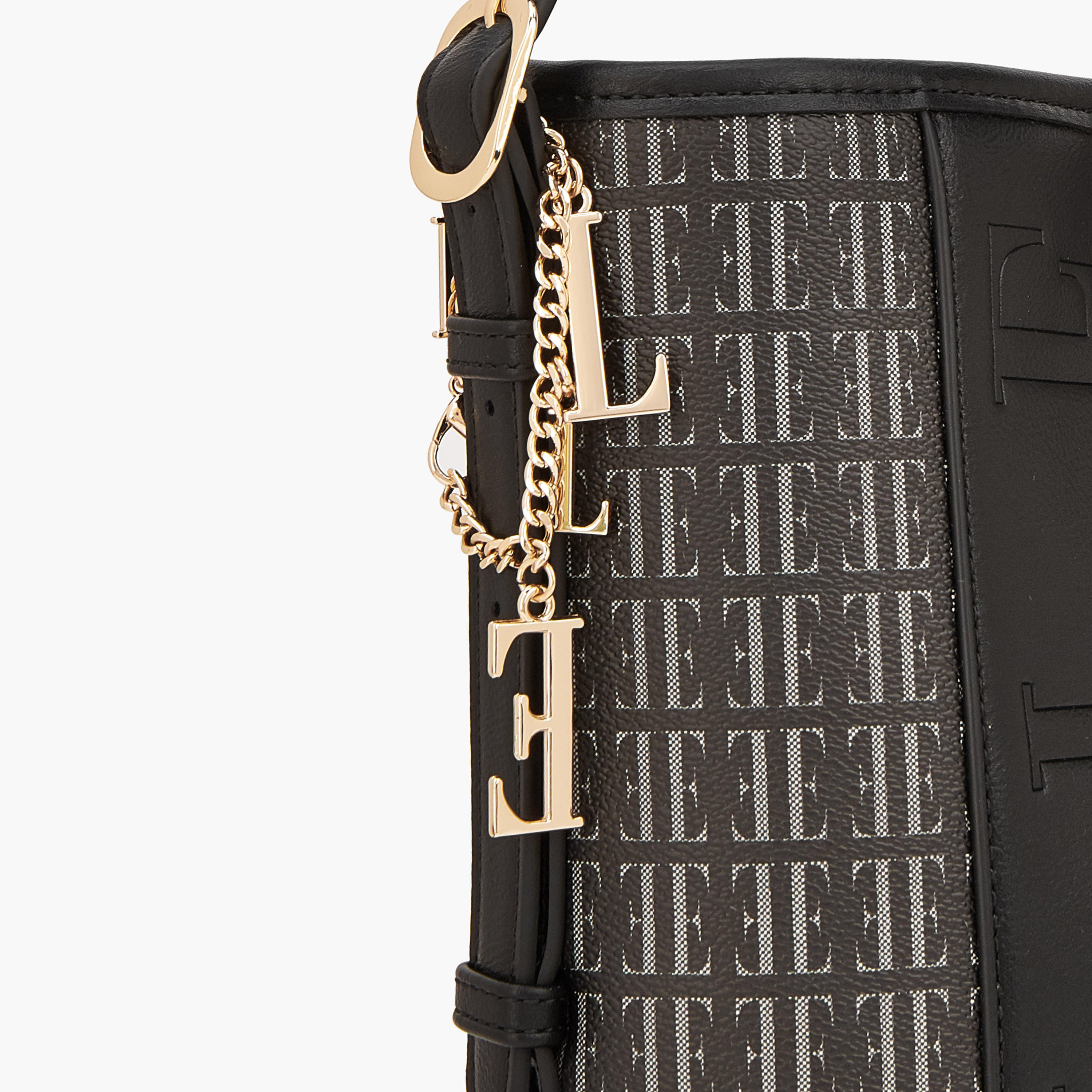 شنطة كتف بطبعة مونوجرام مع شنطة صغيرة من إيل-women-bagsandwallets-handbags-image-6