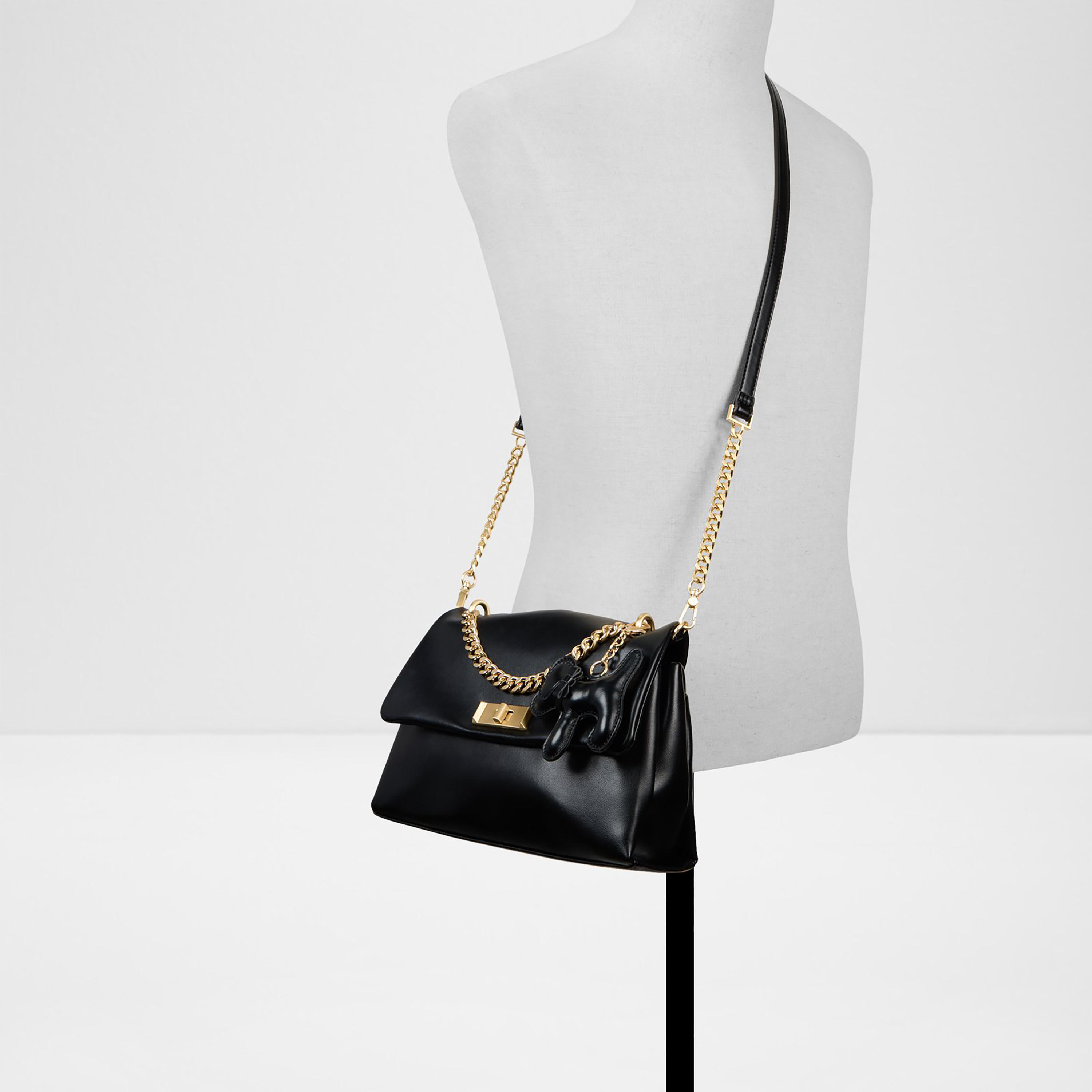 Aldo Kate Plain Crossbody Bag with Twist Lock and Detachable Strap-women-bagsandwallets-handbags-image-4