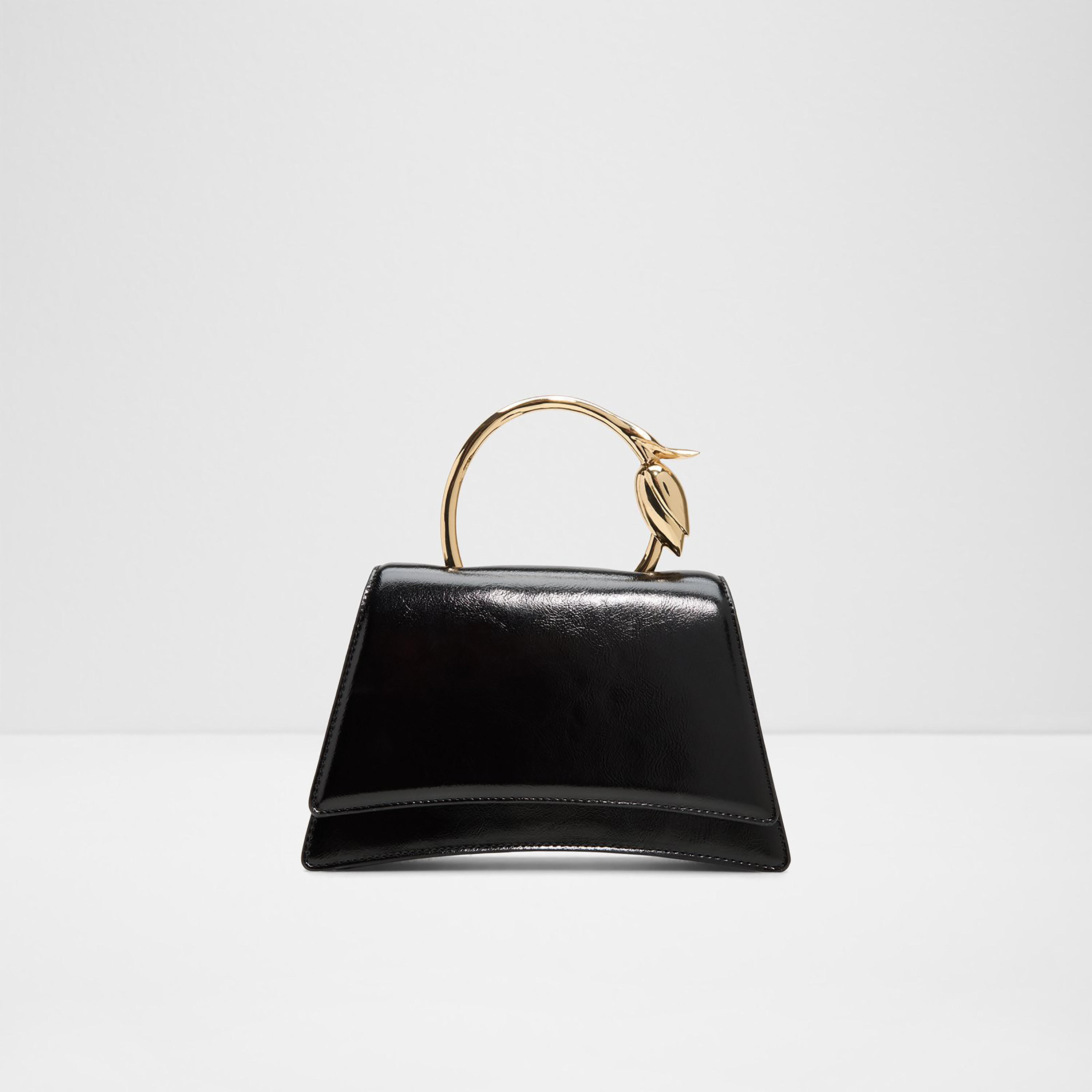 Aldo Desertrose Plain Top Handle Clutch with Flap Closure & Adjustable Chain Strap-women-bagsandwallets-handbags-image-1