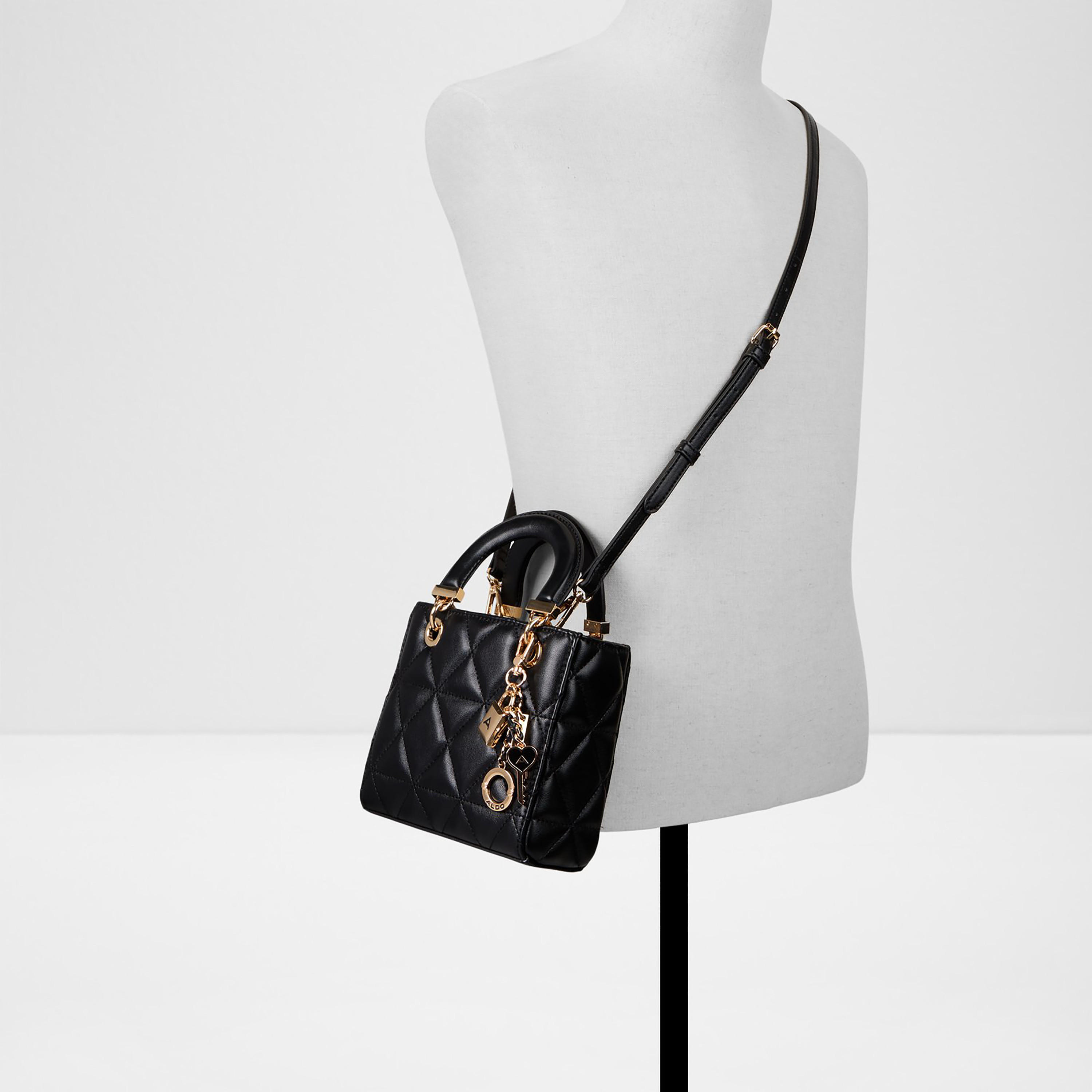 Aldo Florense Quilted Double Handle Handheld Bag with Magnetic Closure & Adjustable Strap-women-bagsandwallets-handbags-image-4