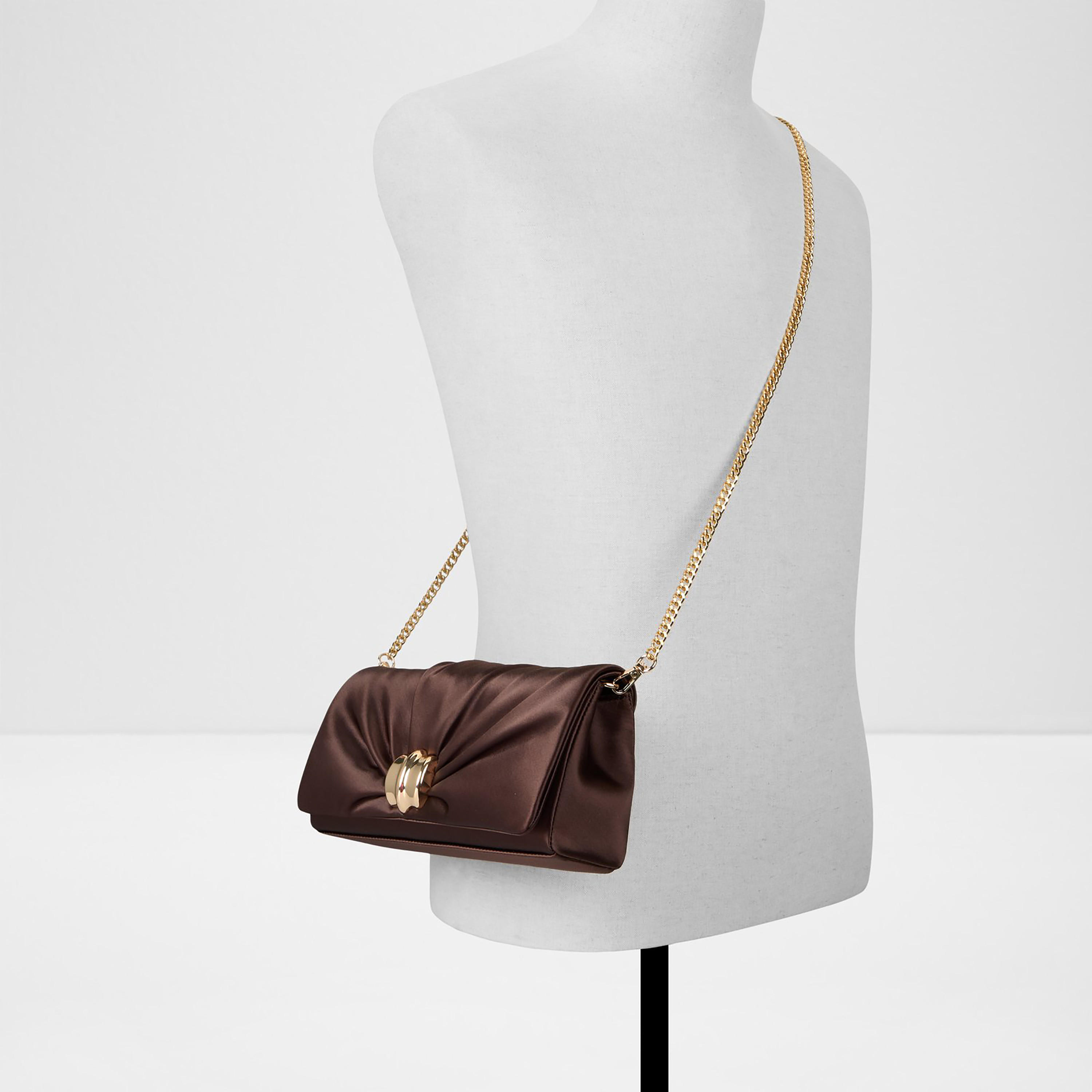 Aldo Nooreluxe Ruched Clutch with Flap Closure and Detachable Strap-women-bagsandwallets-handbags-image-4