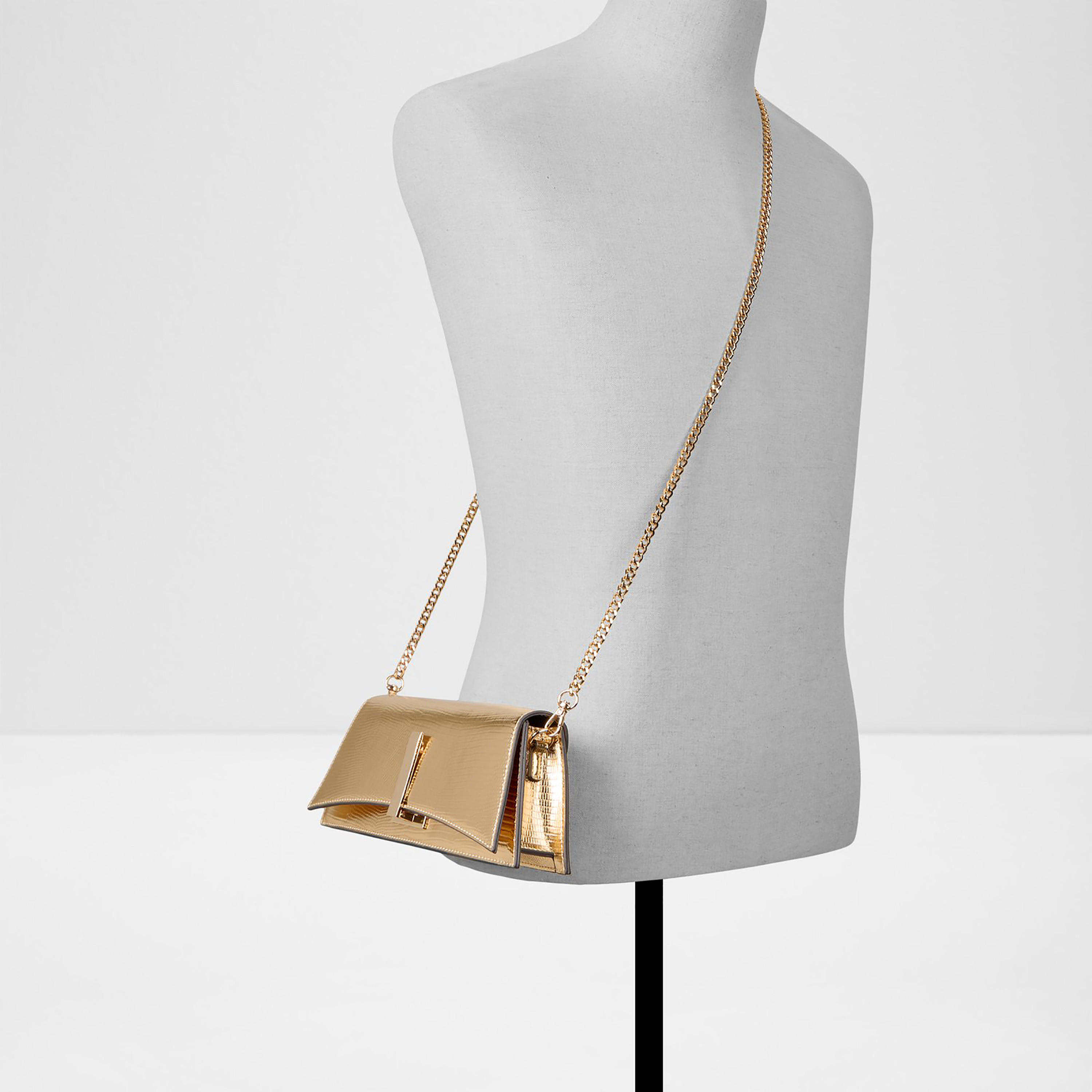 Aldo Mmychaela Textured Sling Bag with Flap Closure and Non-Detachable Strap-women-bagsandwallets-handbags-image-4
