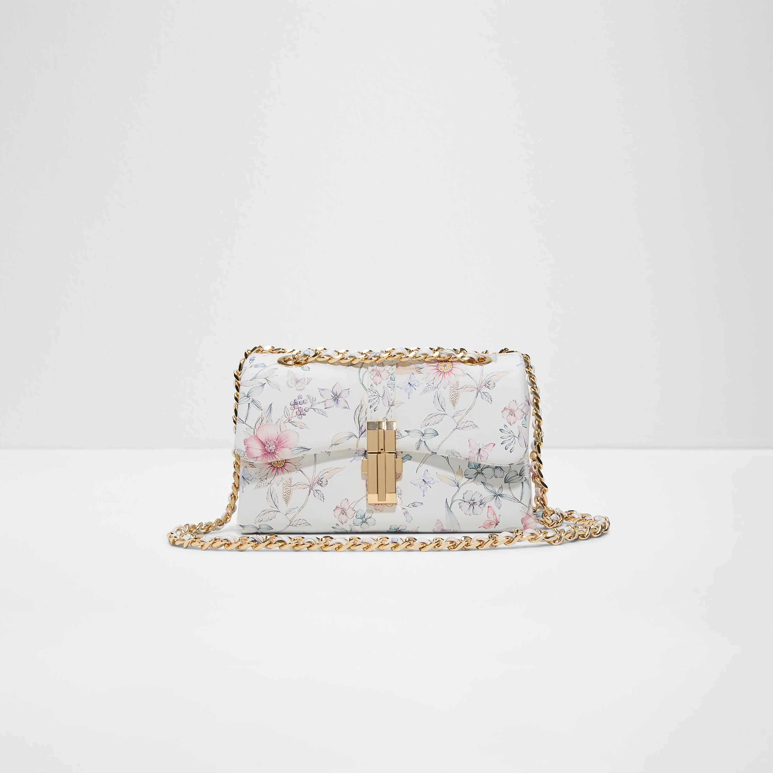حقيبة ألدو أليسيميني كروسبودي مطبوعة بالزهور مع غطاء قلاب وحزام غير قابل للفصل-women-bagsandwallets-handbags-image-1