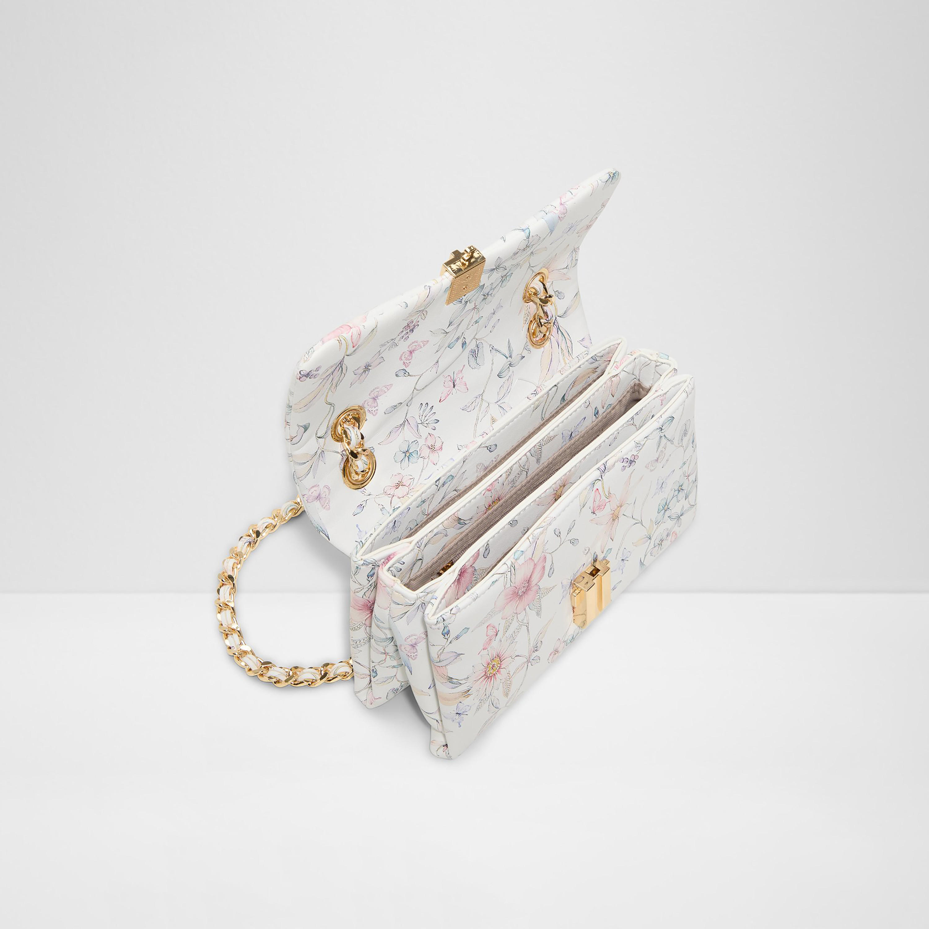 حقيبة ألدو أليسيميني كروسبودي مطبوعة بالزهور مع غطاء قلاب وحزام غير قابل للفصل-women-bagsandwallets-handbags-image-3