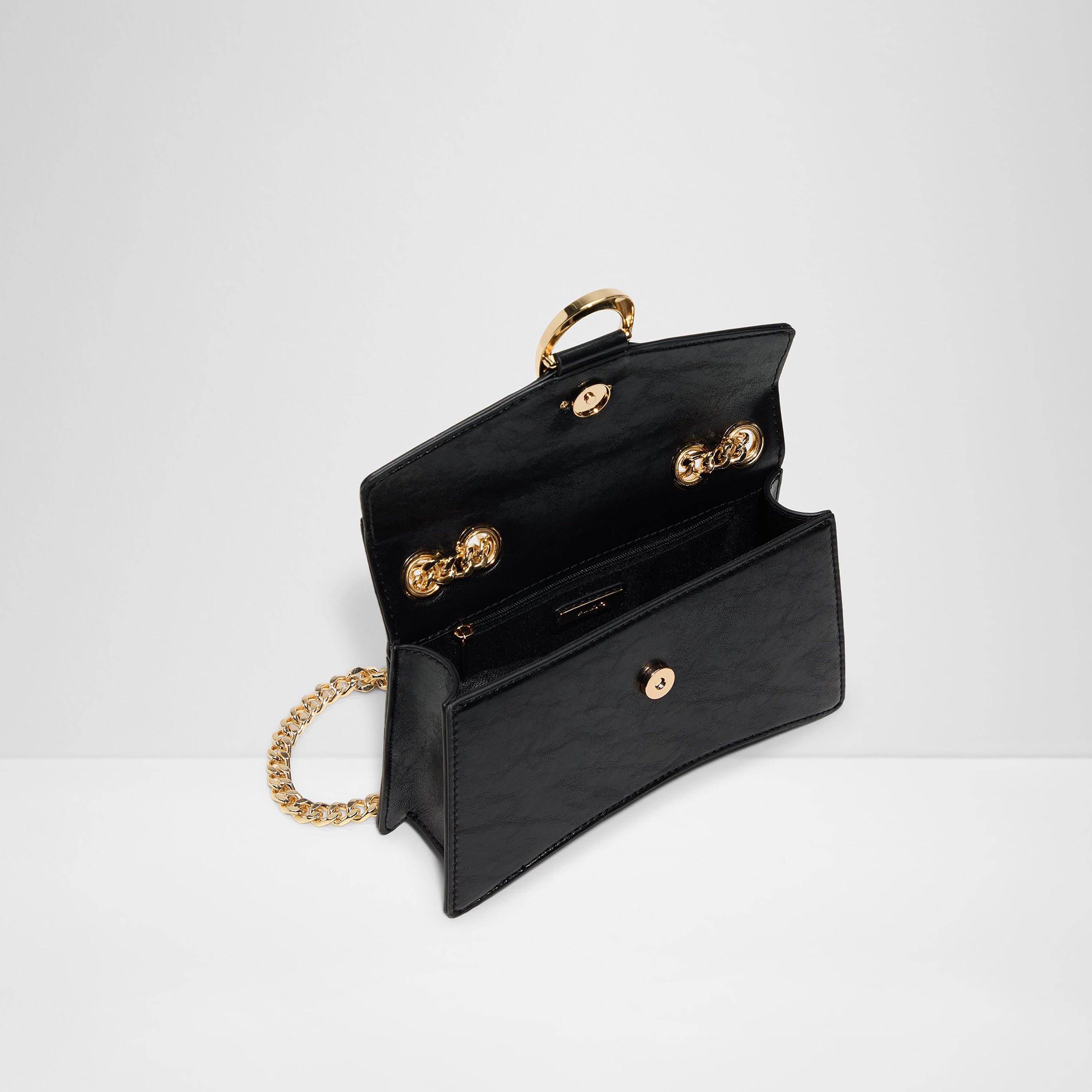 Aldo Fortuna Textured Sling Bag with Flap Closure and Detachable Strap-women-bagsandwallets-handbags-image-3