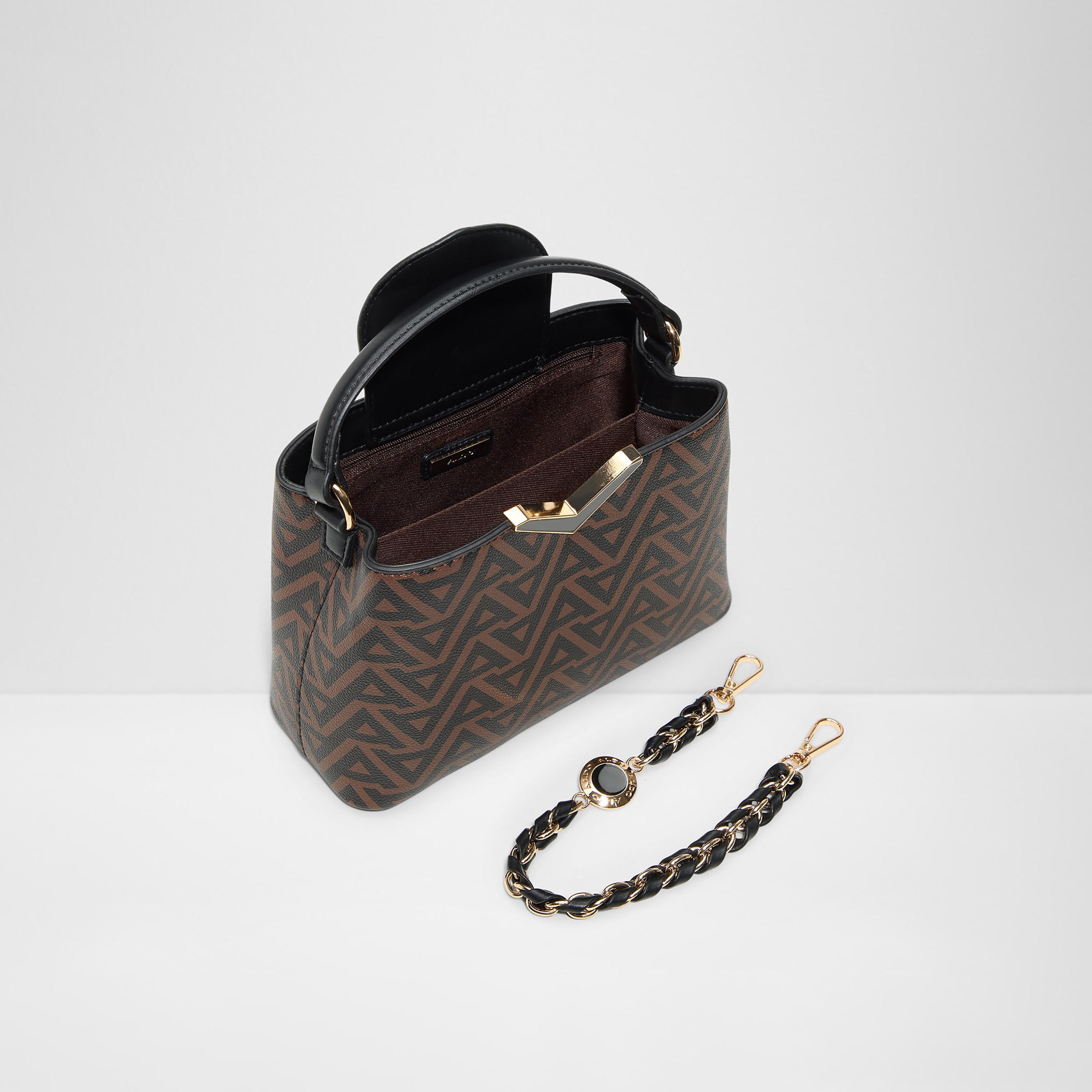 حقيبة يد ألدو فالنتيا مونوجرام بمقبض واحد وإغلاق بغطاء وحزام قابل للتعديل-women-bagsandwallets-handbags-image-3