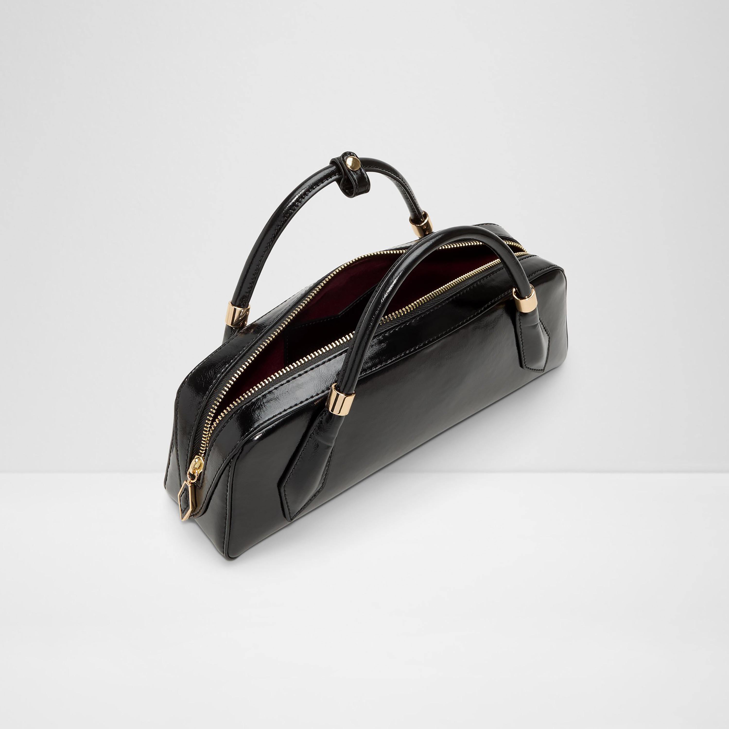 Aldo Elanor Plain Double Handle Handheld Bag with Zip Closure-women-bagsandwallets-handbags-image-3