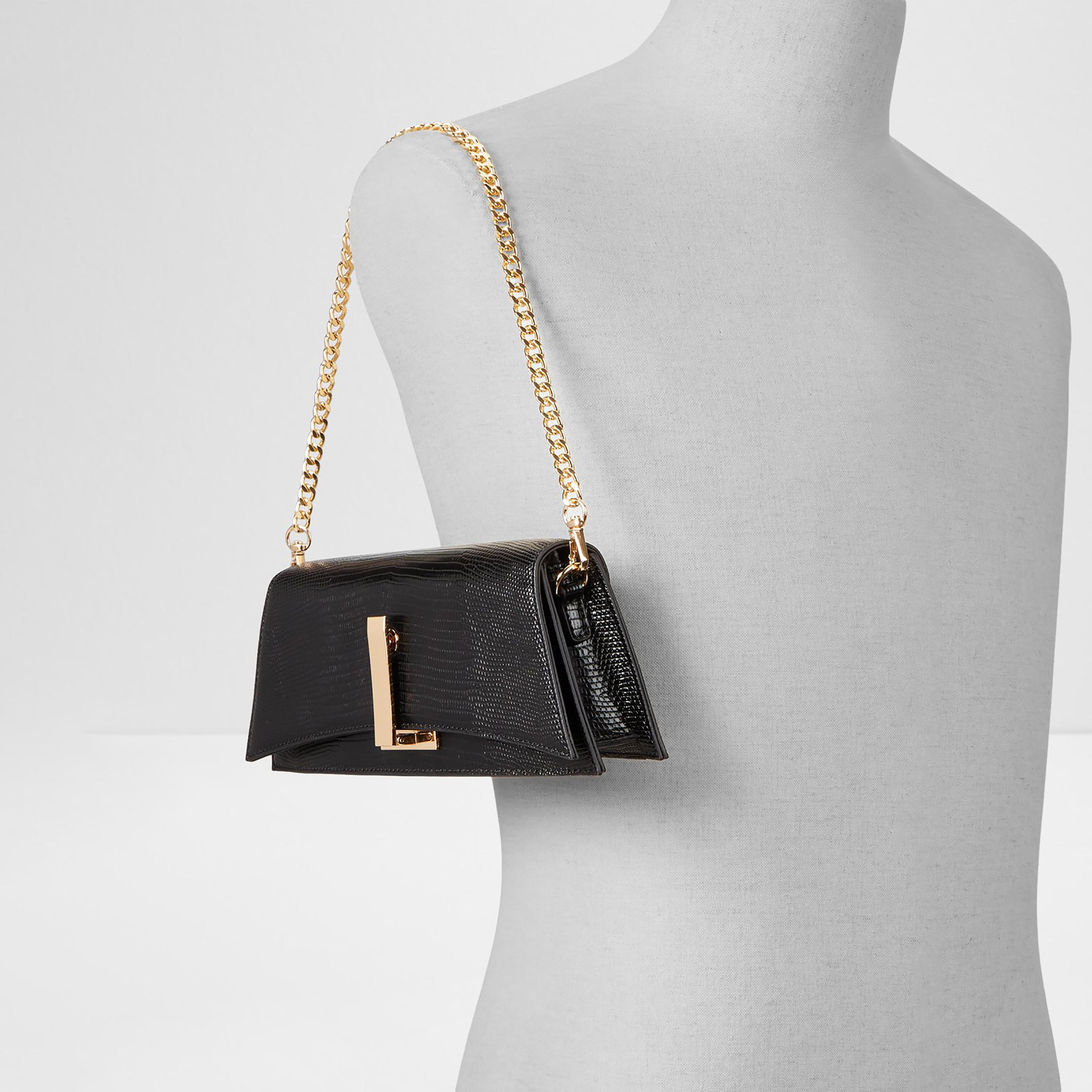 Aldo Mmychaela Textured Sling Bag with Flap Closure and Non-Detachable Strap-women-bagsandwallets-handbags-image-4