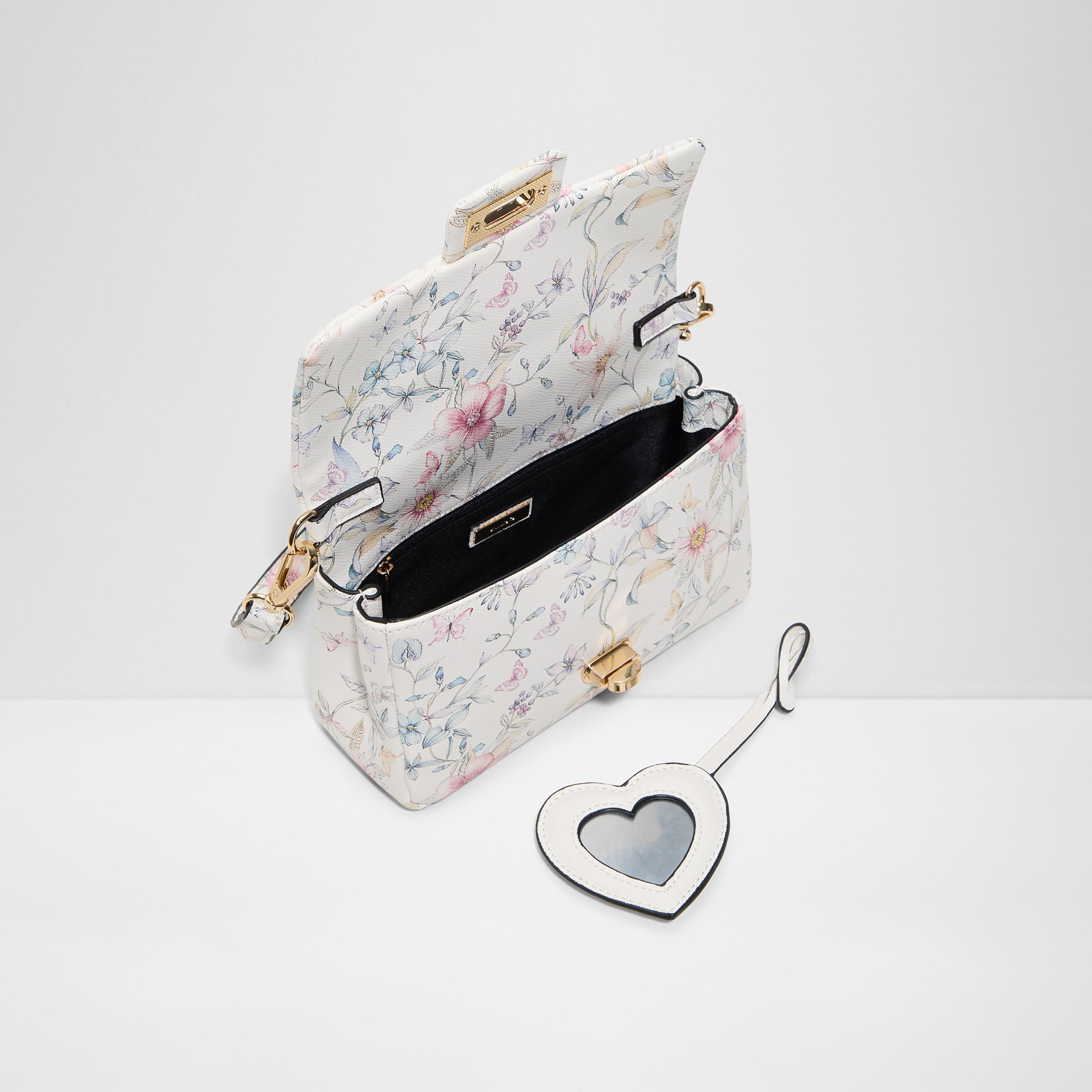 Aldo Bbella Printed Single Handle Shoulder Bag with Twist Lock and Detachable Strap-women-bagsandwallets-handbags-image-3