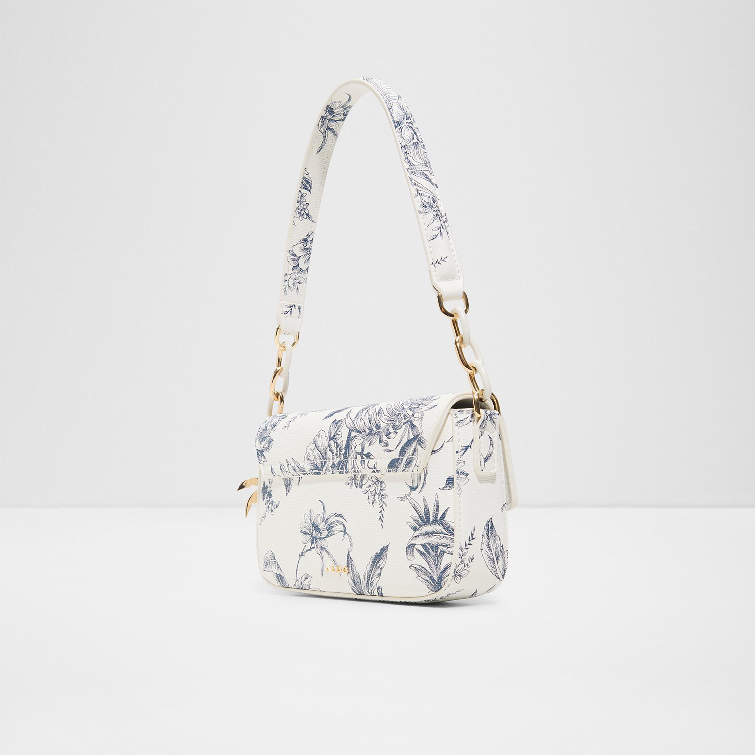Aldo Noctura Printed Single Handle Shoulder Bag with Twist Lock & Detachable Strap-women-bagsandwallets-handbags-image-2