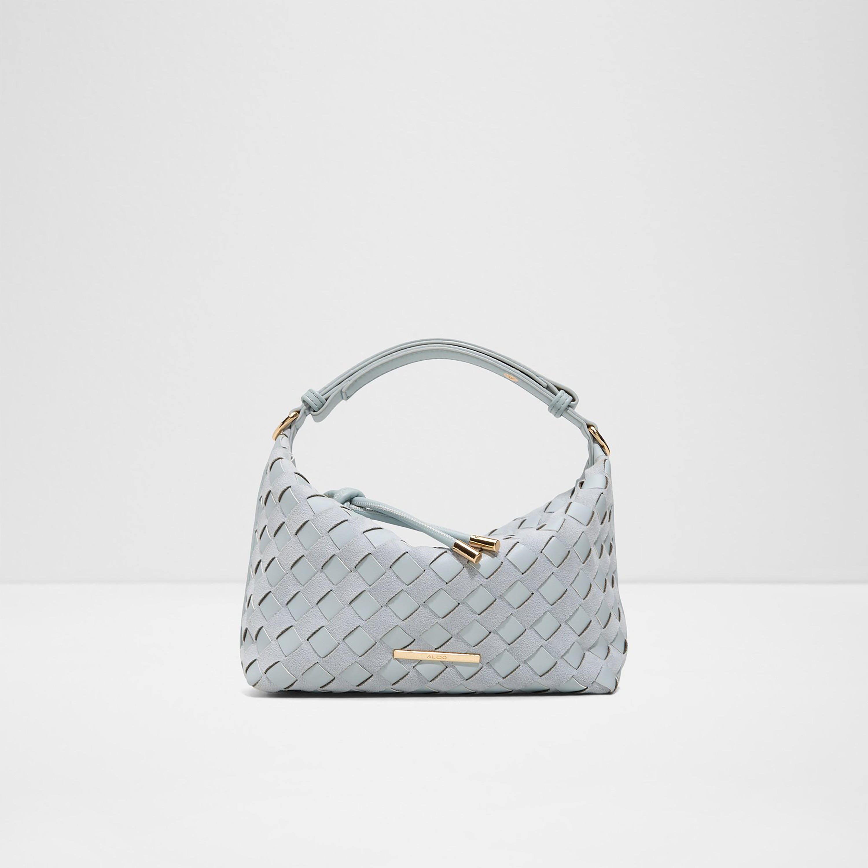 Aldo Rangifer Braided Single Handle Shoulder Bag with Zip Closure & Adjustable Strap-women-bagsandwallets-handbags-image-1