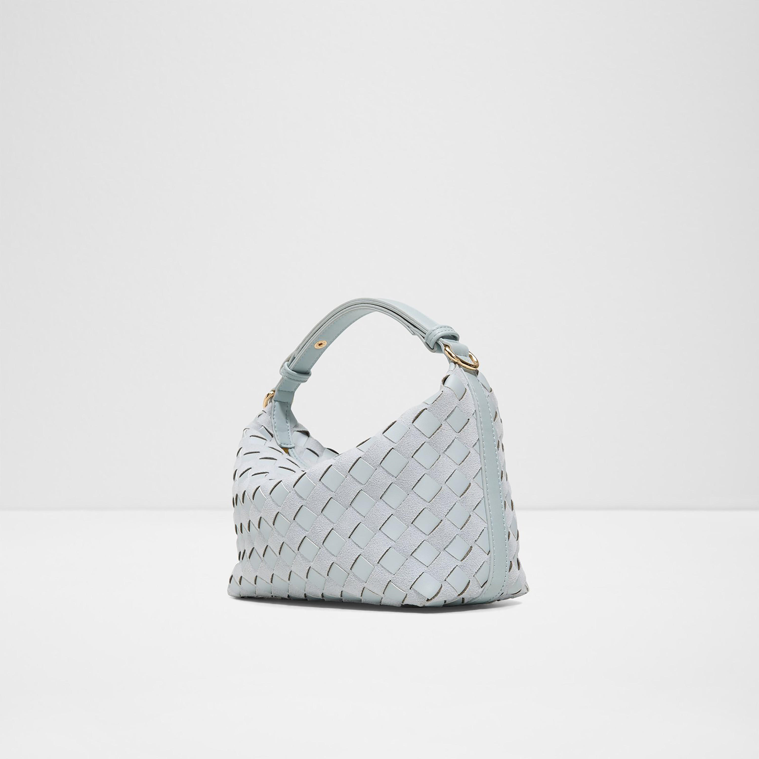 Aldo Rangifer Braided Single Handle Shoulder Bag with Zip Closure & Adjustable Strap-women-bagsandwallets-handbags-image-2