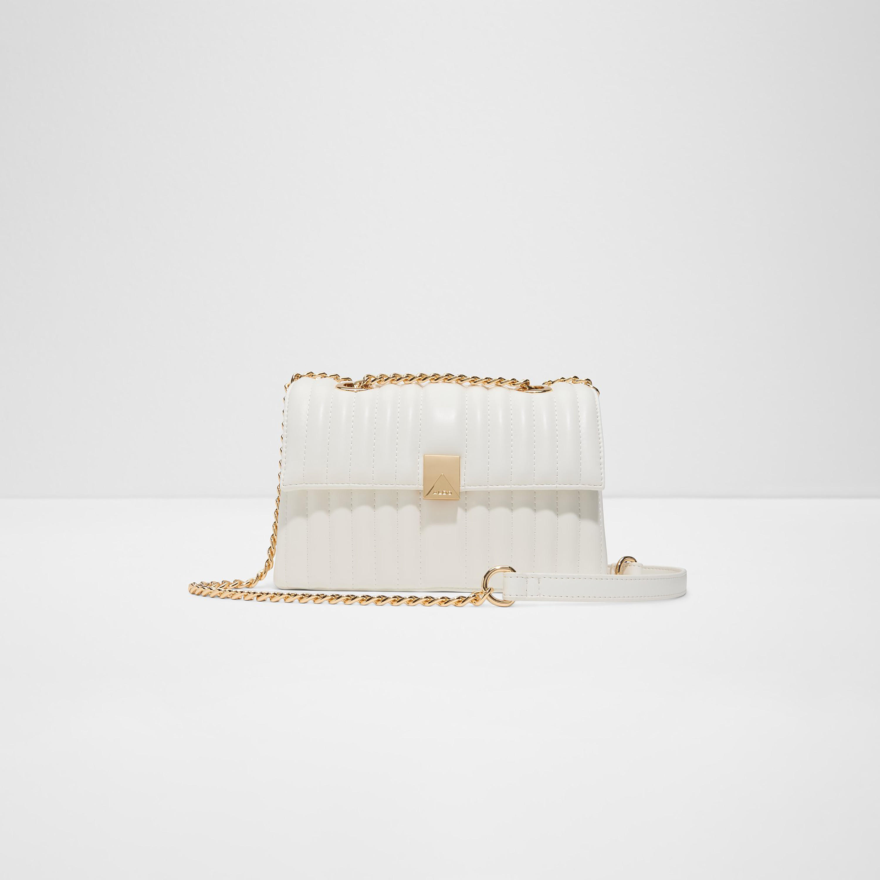 Aldo Burmis Quilted Crossbody Bag with Magnetic Closure and Non-Detachable Strap-women-bagsandwallets-handbags-image-1