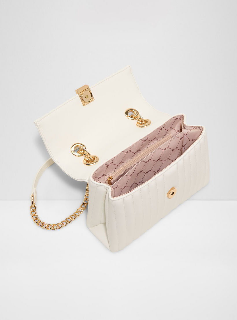 Aldo Burmis Quilted Crossbody Bag with Magnetic Closure and Non-Detachable Strap-women-bagsandwallets-handbags-image-3