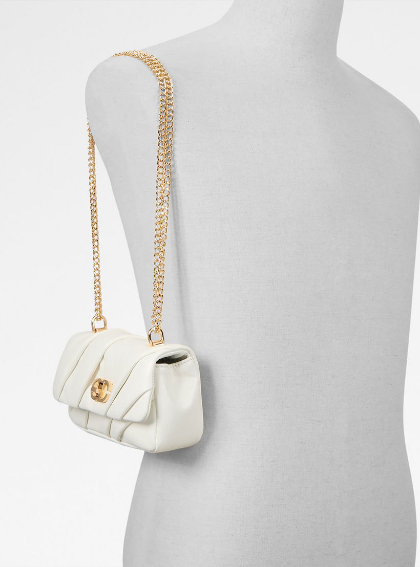 Aldo Isalea Pleated Sling Bag with Twist Lock and Non-Detachable Strap-women-bagsandwallets-handbags-image-5