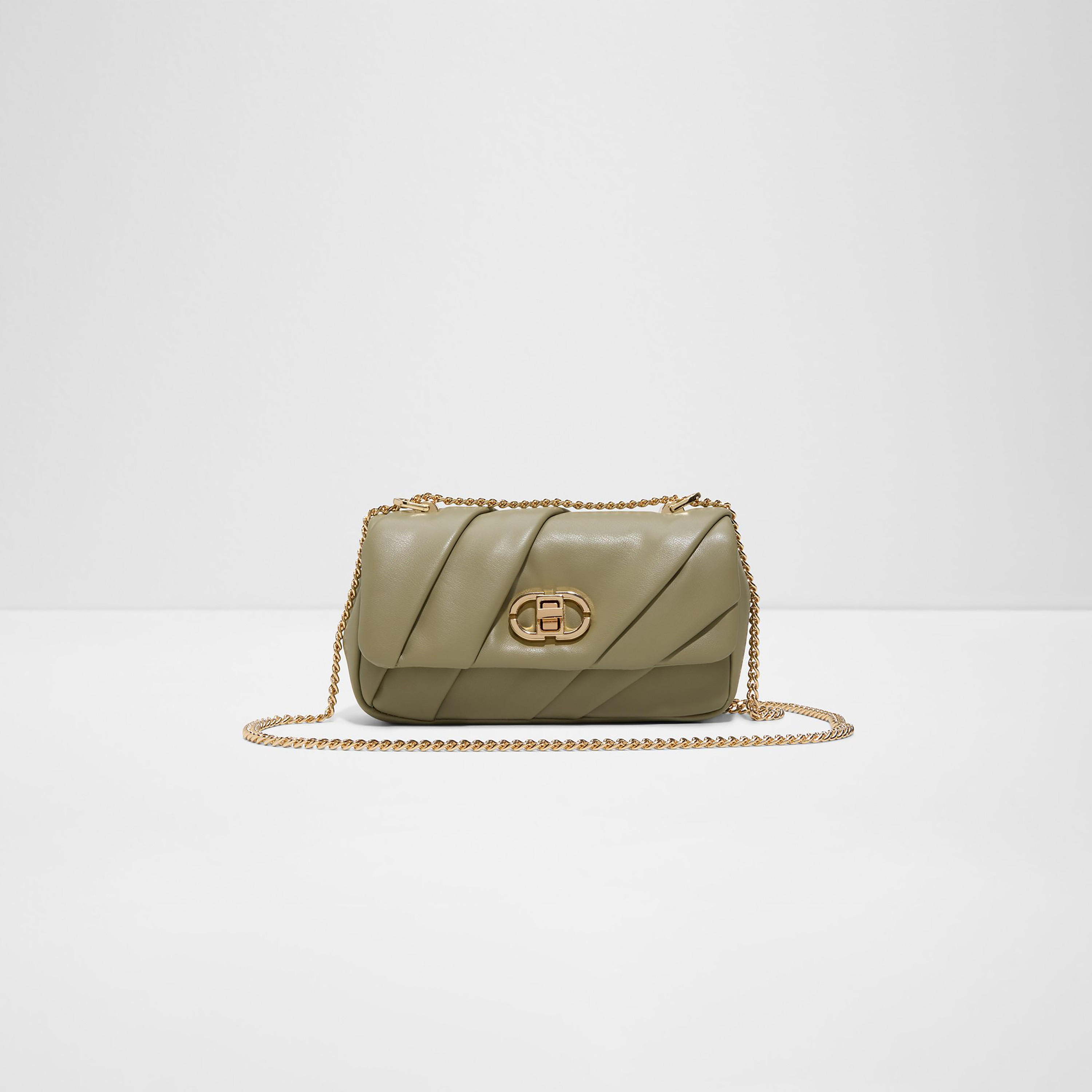 Aldo Isalea Pleated Crossbody Bag with Flap Closure and Non-Detachable Strap-women-bagsandwallets-handbags-image-1