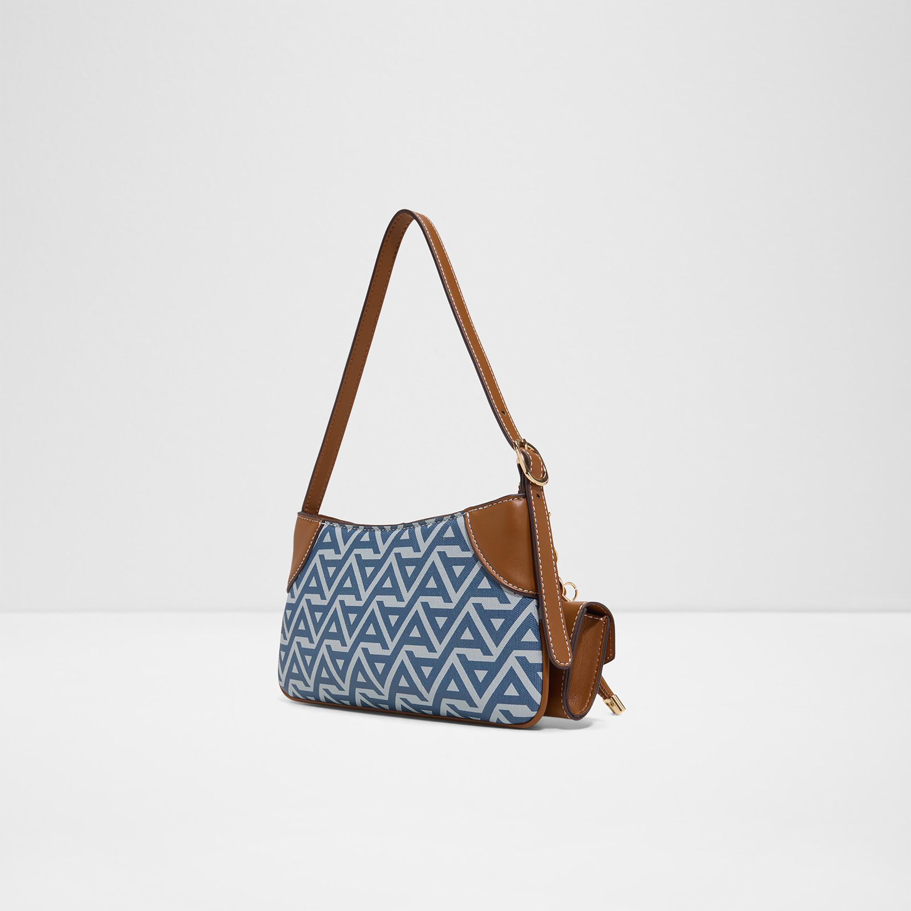 حقيبة كتف ألدو كيليا مونوجرام بمقبض واحد وجيب صغير بسحاب إغلاق-women-bagsandwallets-handbags-image-2