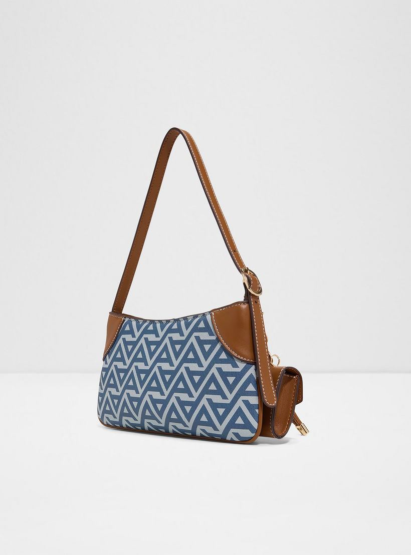 حقيبة كتف ألدو كيليا مونوجرام بمقبض واحد وجيب صغير بسحاب إغلاق-women-bagsandwallets-handbags-image-2