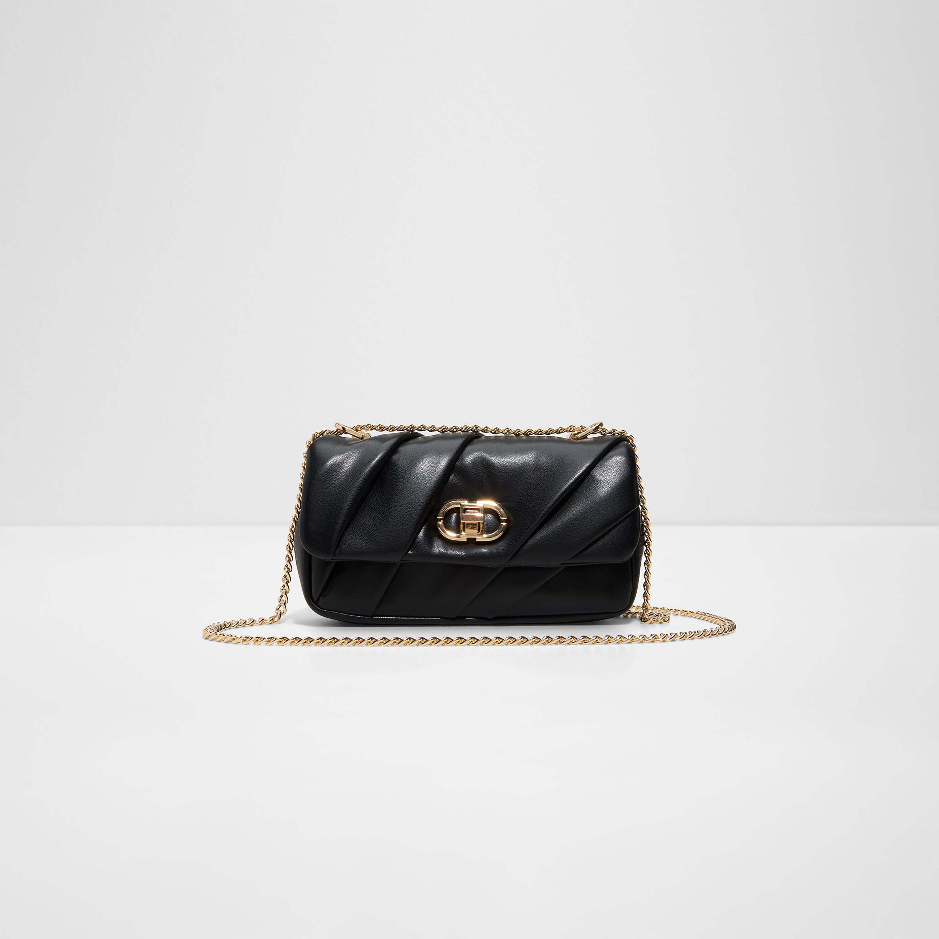 Aldo Isalea Pleated Sling Bag with Twist Lock and Non-Detachable Strap-women-bagsandwallets-handbags-image-1