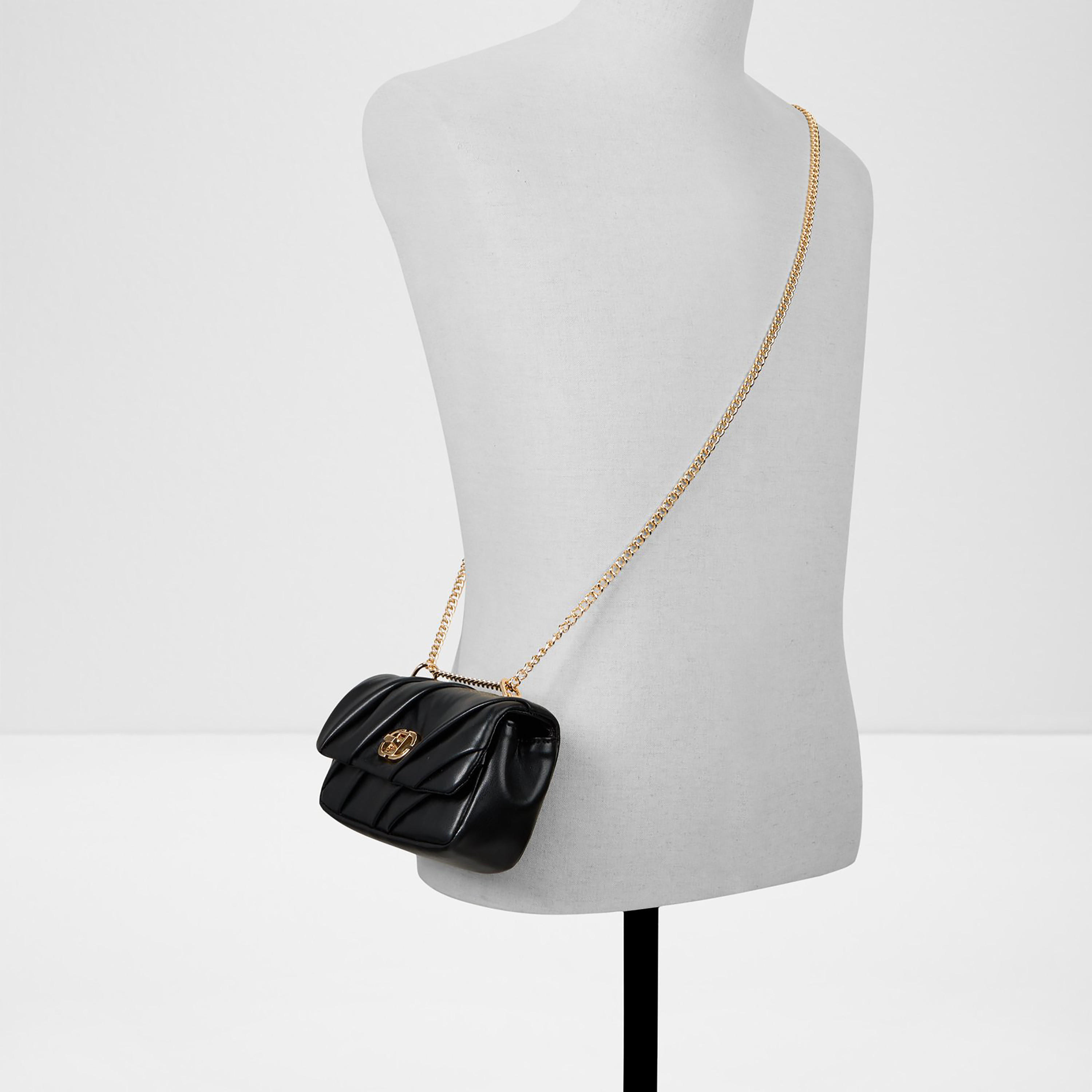 Aldo Isalea Pleated Sling Bag with Twist Lock and Non-Detachable Strap-women-bagsandwallets-handbags-image-4