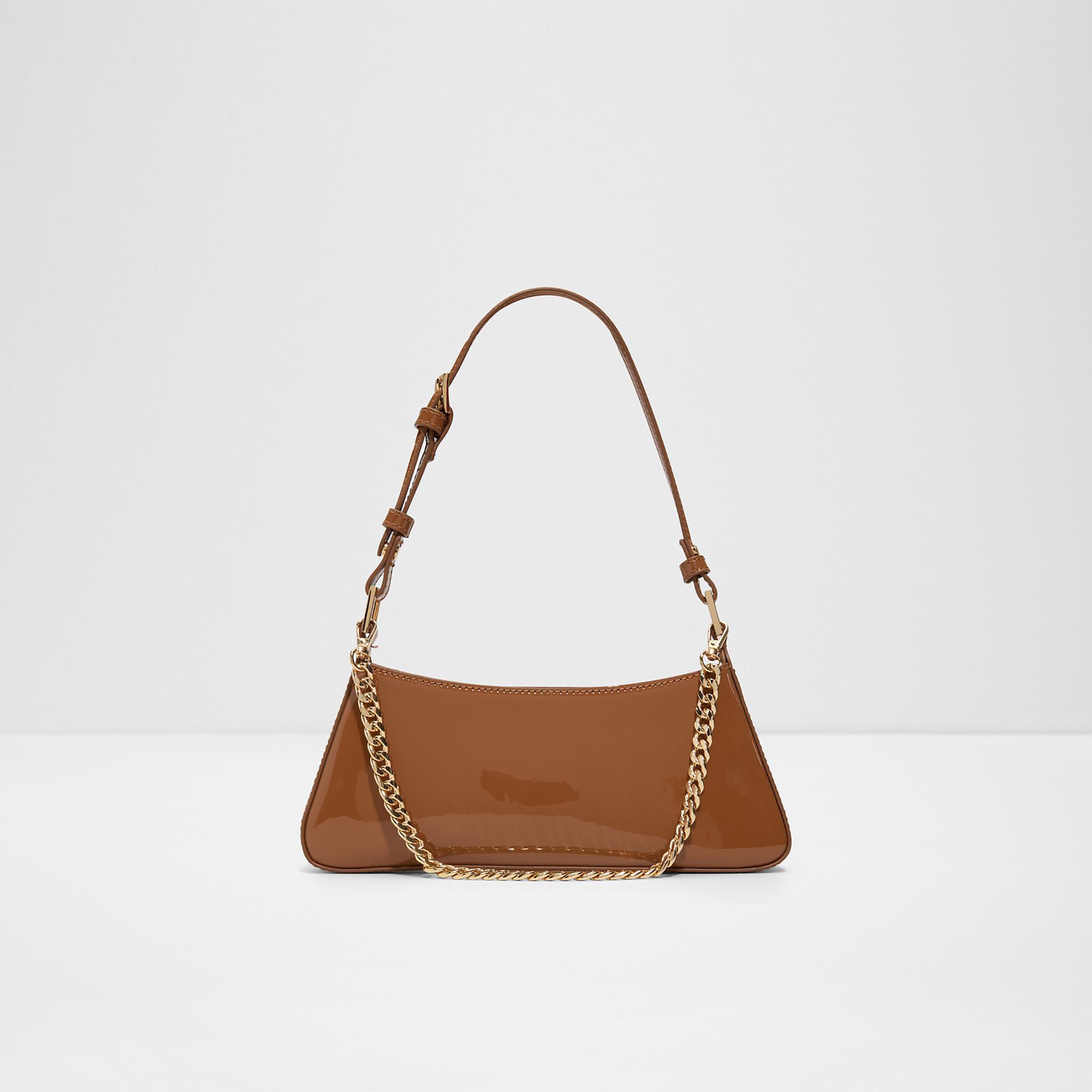 حقيبة كتف ألدو جوبيل سادة بمقبض واحد وسحاب إغلاق وحزام قابل للتعديل-women-bagsandwallets-handbags-image-1