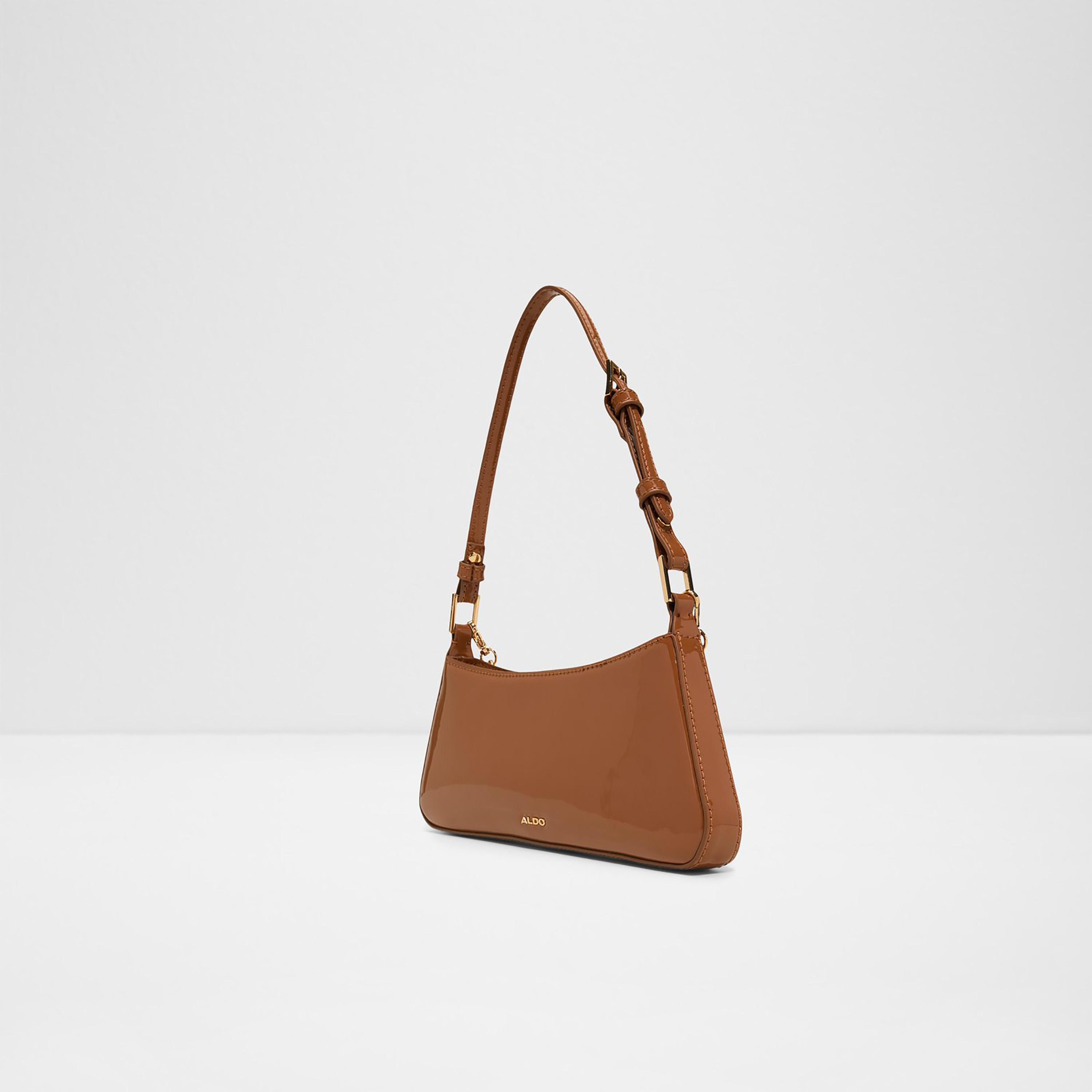 حقيبة كتف ألدو جوبيل سادة بمقبض واحد وسحاب إغلاق وحزام قابل للتعديل-women-bagsandwallets-handbags-image-2