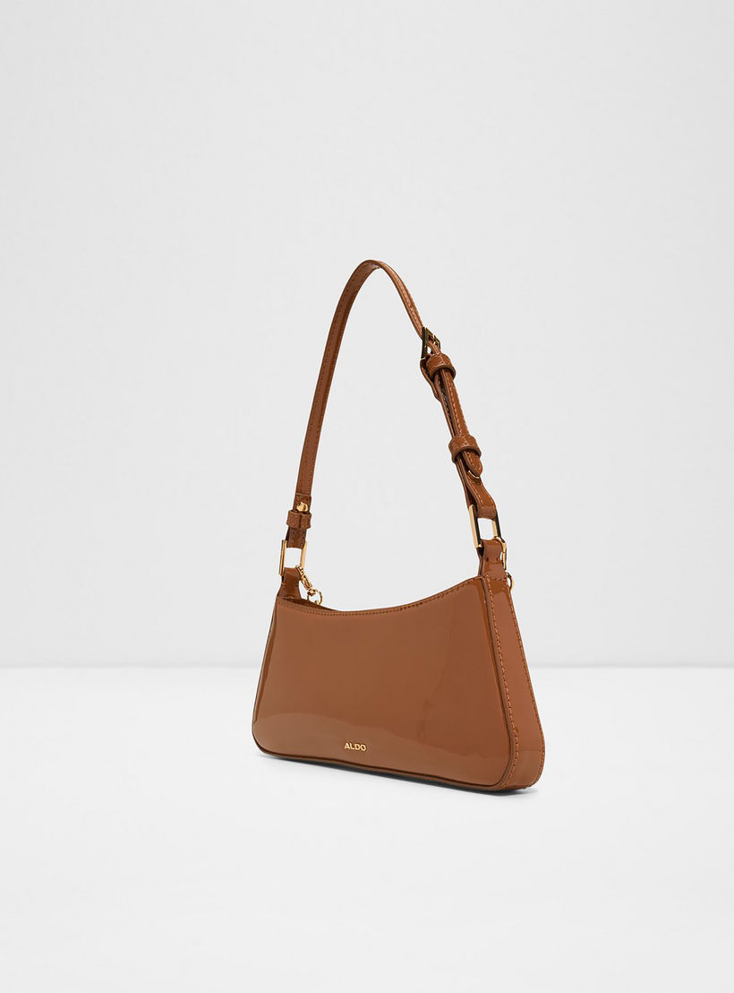 حقيبة كتف ألدو جوبيل سادة بمقبض واحد وسحاب إغلاق وحزام قابل للتعديل-women-bagsandwallets-handbags-image-2