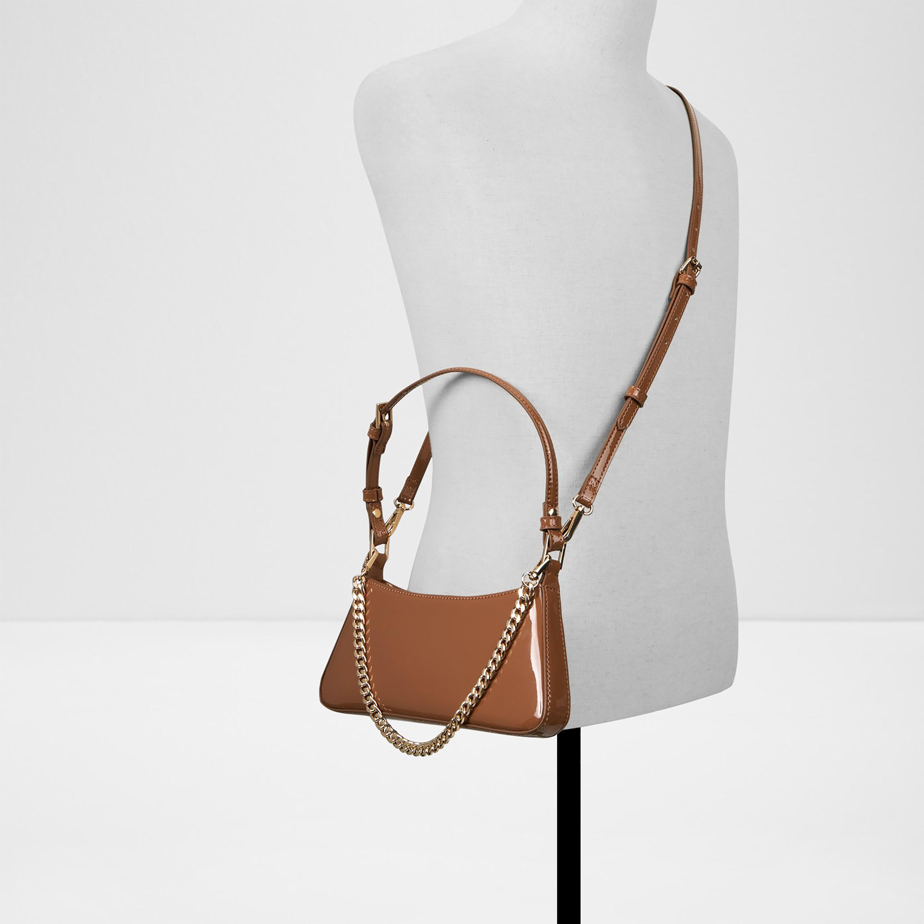 حقيبة كتف ألدو جوبيل سادة بمقبض واحد وسحاب إغلاق وحزام قابل للتعديل-women-bagsandwallets-handbags-image-4